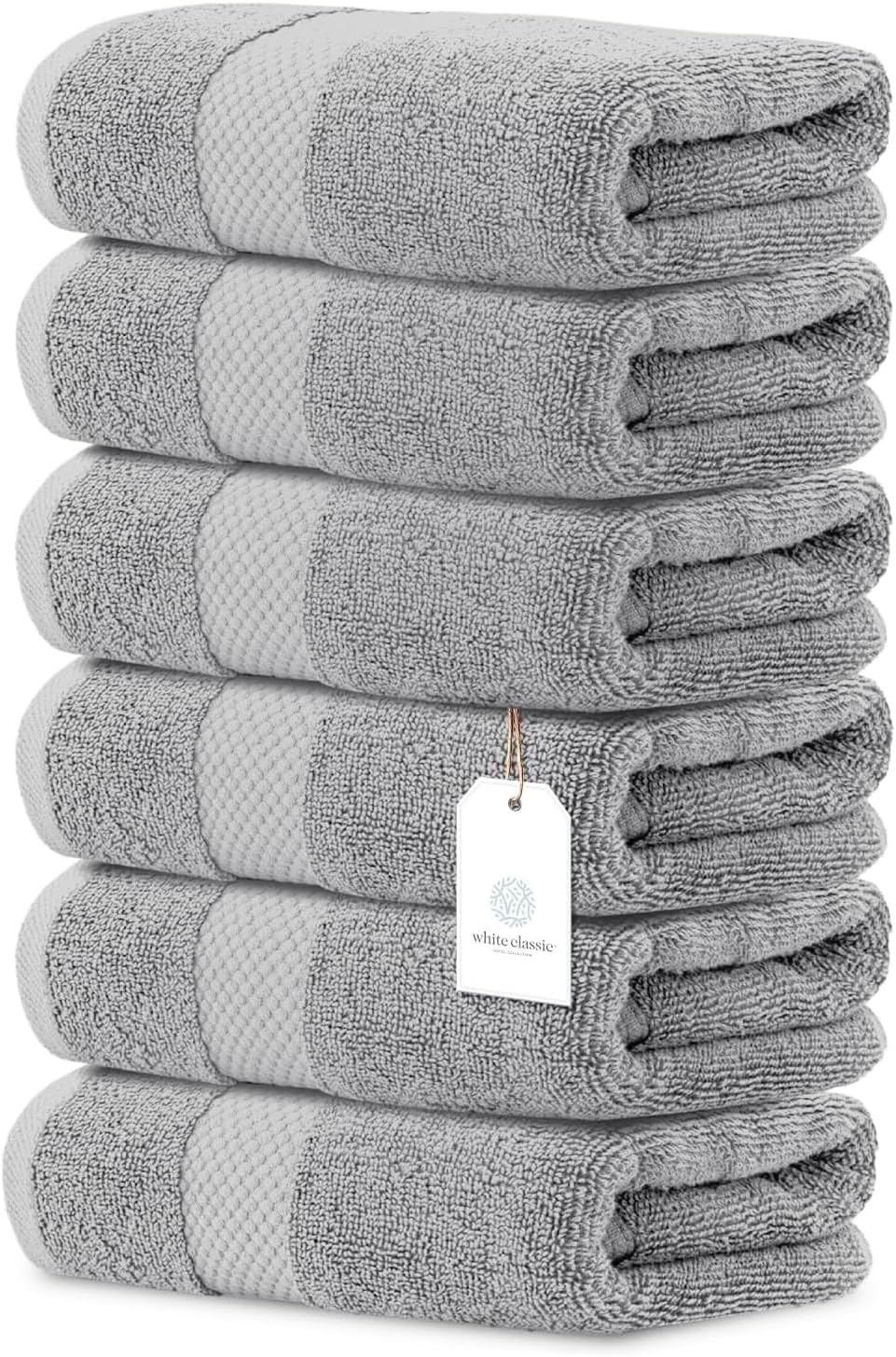 Luxury Dolphin Gray Hand Towels