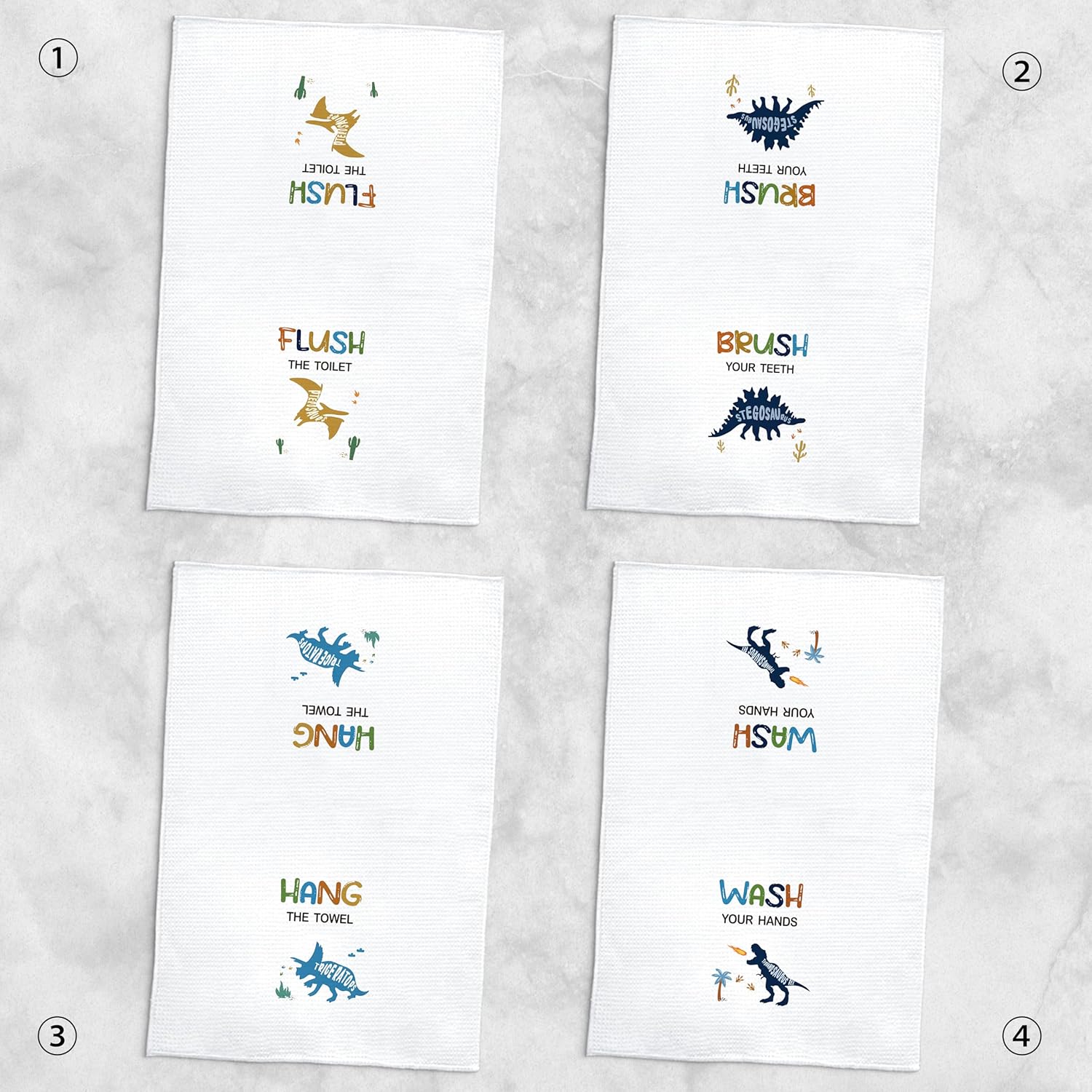 Dinosaur Towels for Kids