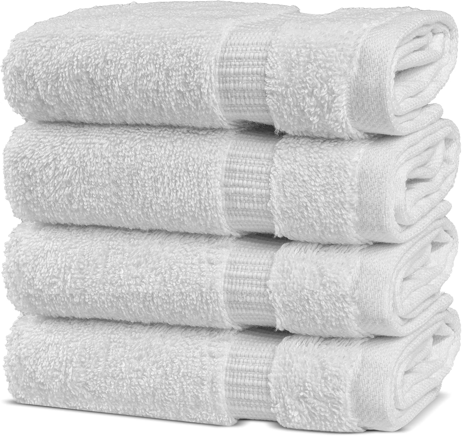 Chakir Turkish Linens Luxury 4-Piece Washcloths