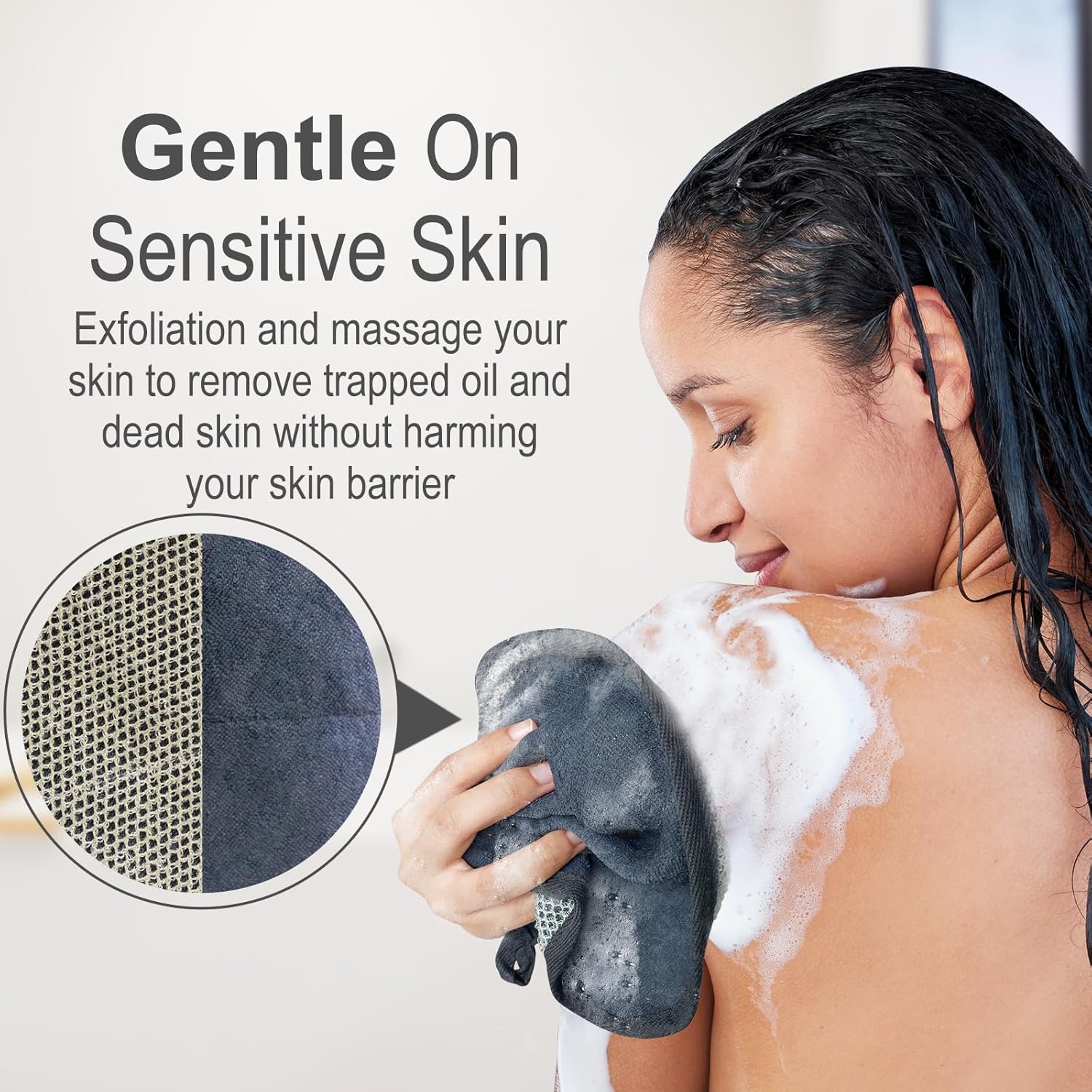 Yiclick Exfoliating Washcloth for Face and Body Store Gift