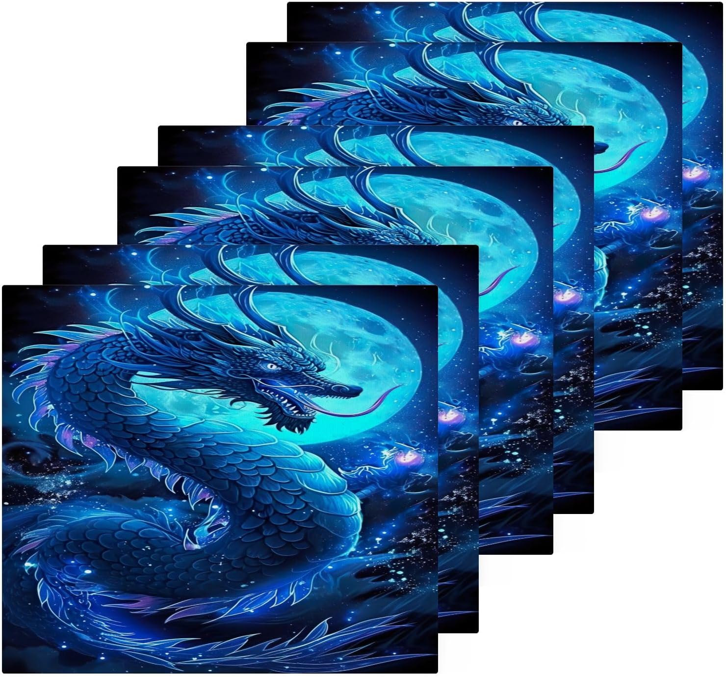 Dragon Washcloth 12x12