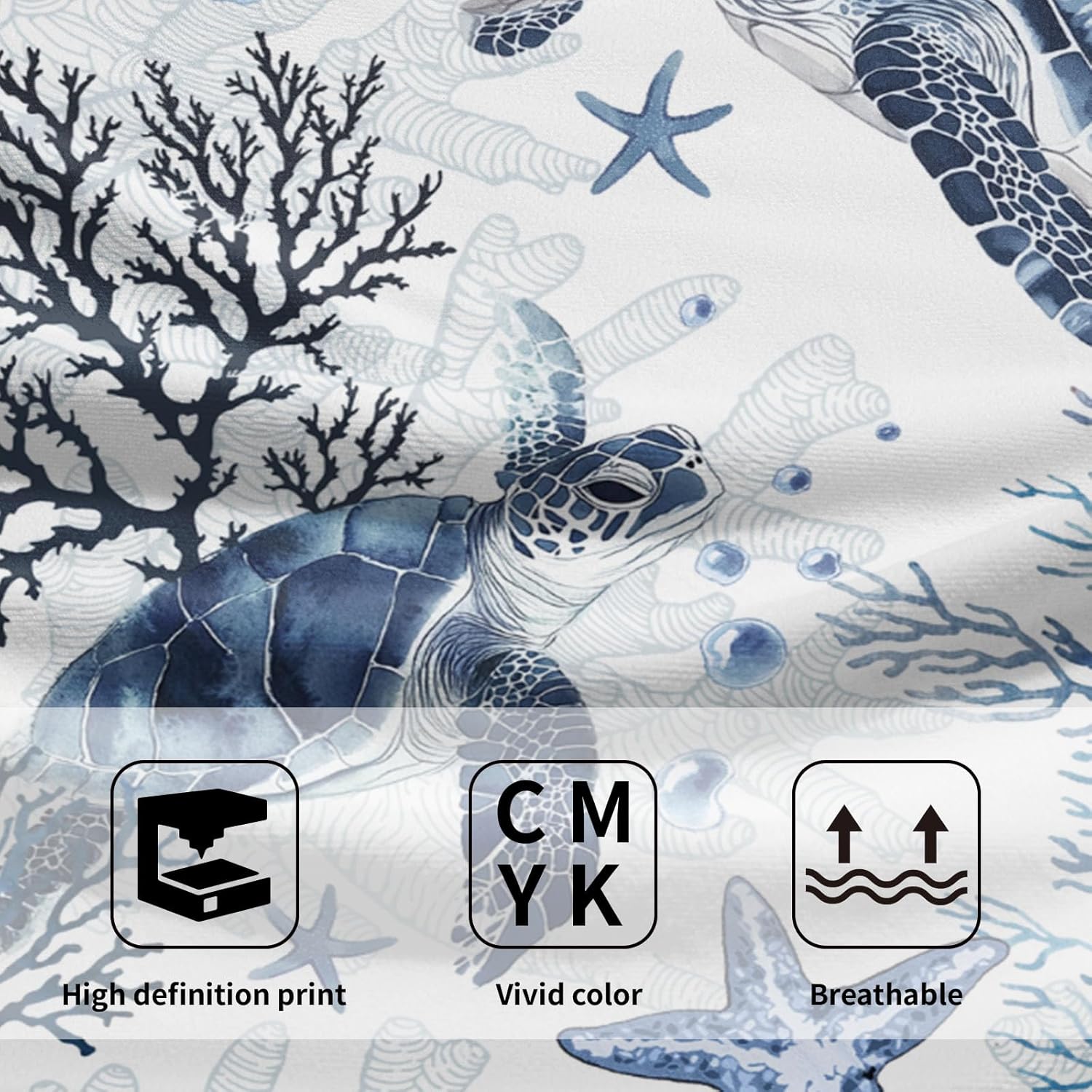 Nautical Hand Towels for Bathroom Set