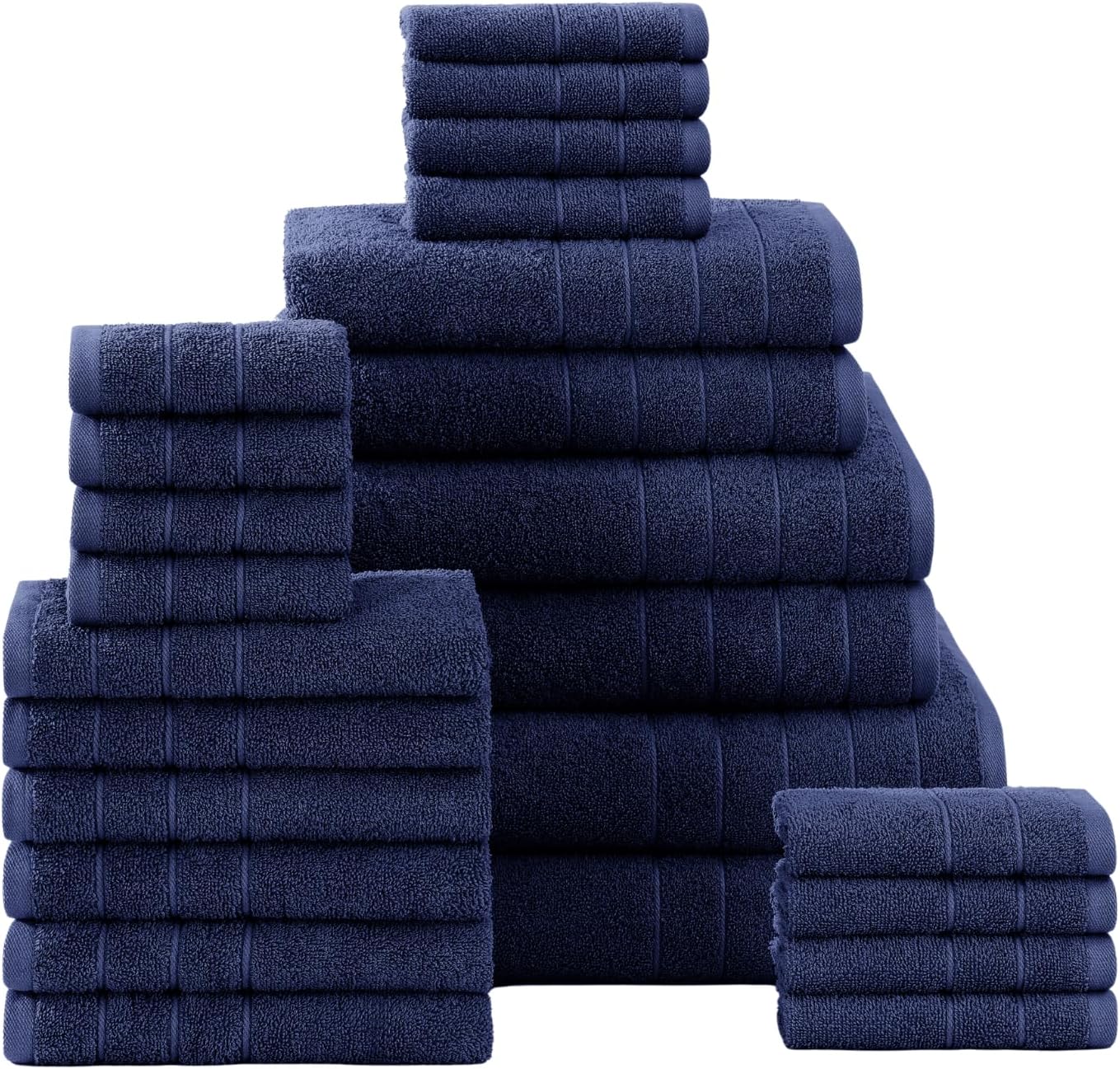 Casa Platino 100 Mercerized Cotton Towels Soft Absorbent and Sustainably Made