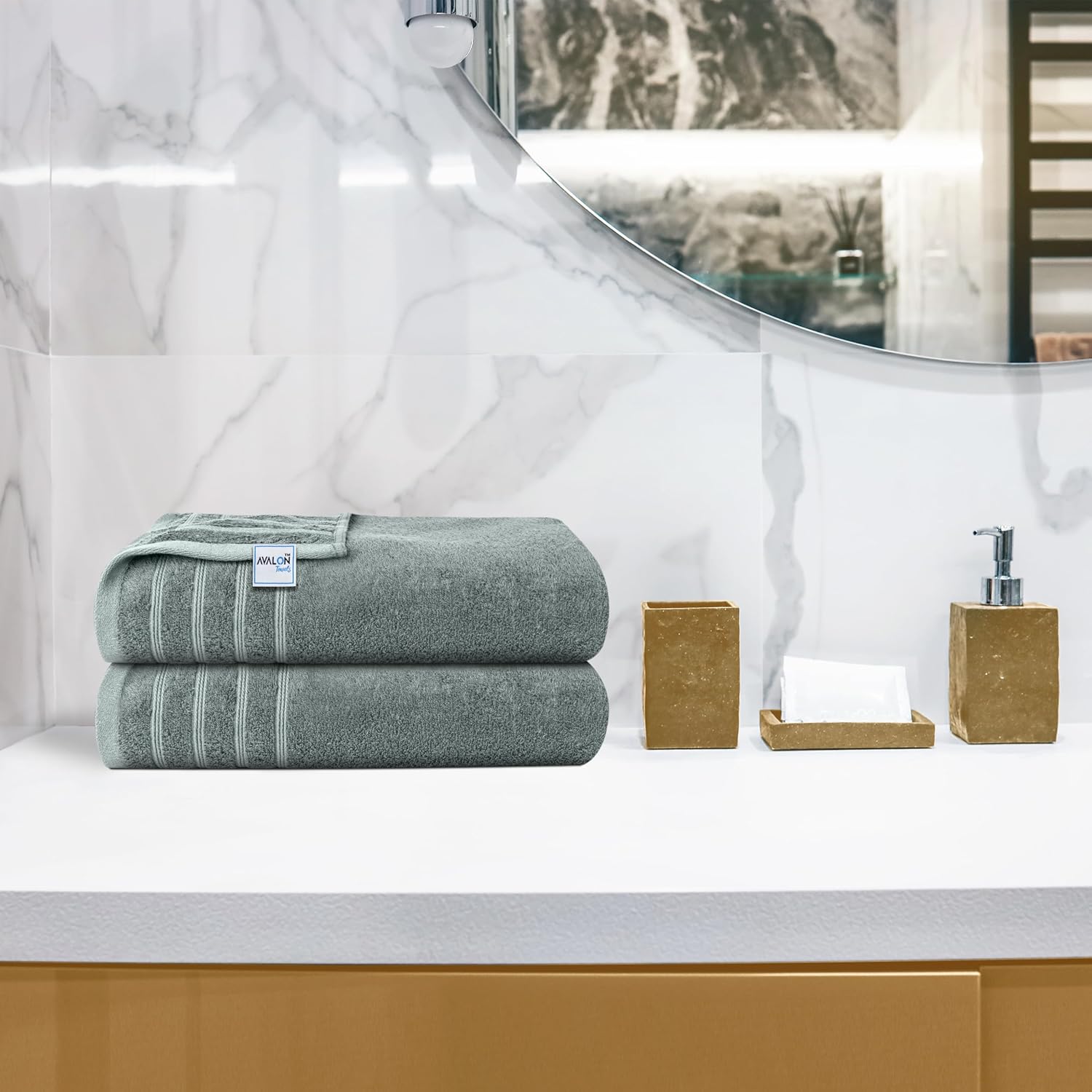 Avalon Towels 4 Set of Super Soft Bath Towels
