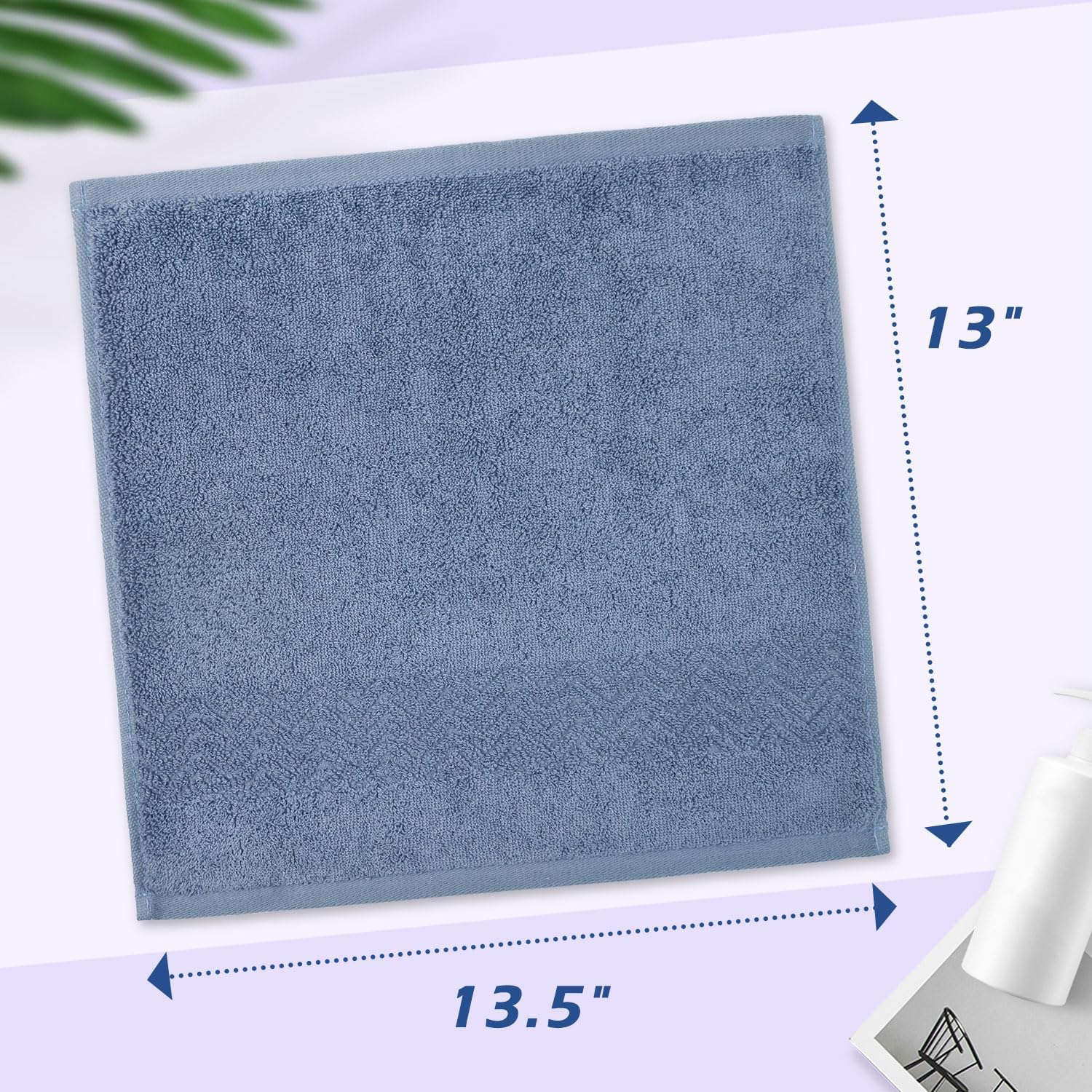 Cleanbear 13x13 Washcloth Set 6-Pack