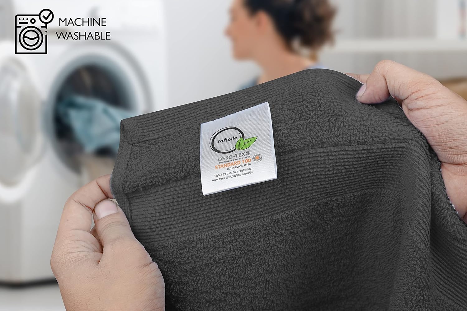 Softolle Premium Wash Cloths 12-Piece Set