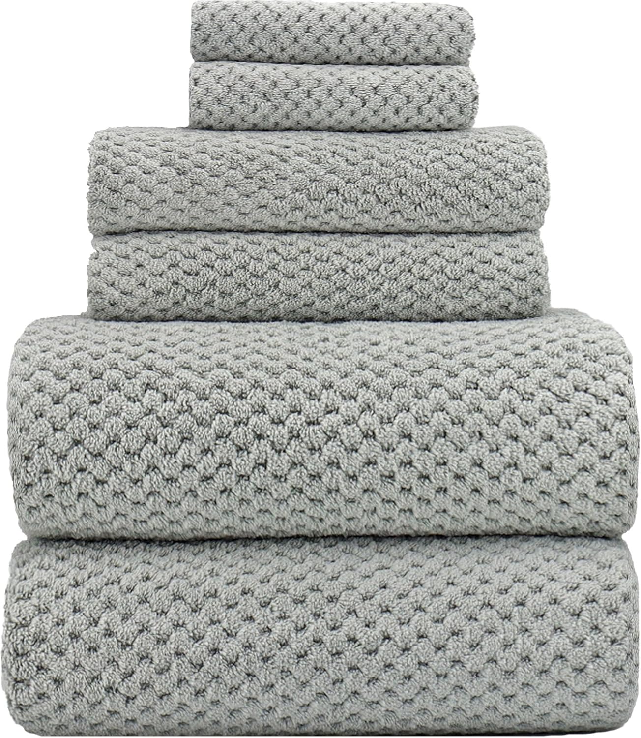 6 x 39x78 inches Oversized Bath Towels Set - Soft Lightweight