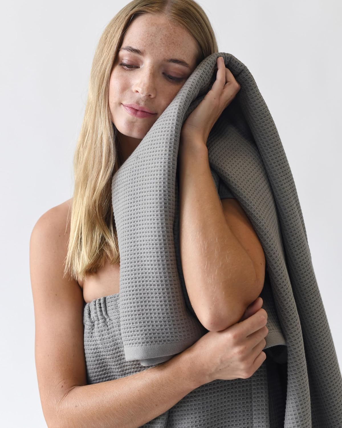 Cozy Earth Terry-Waffle Bath Set