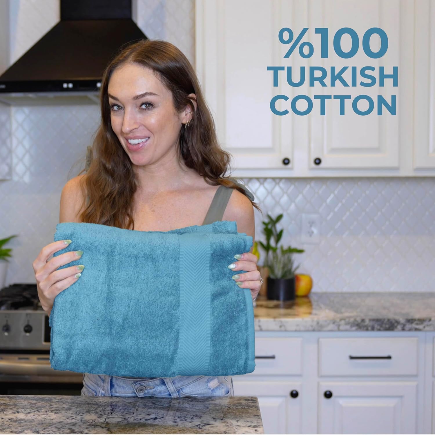 Extra Large Luxury 40x80 Cotton Towels Soft Durable