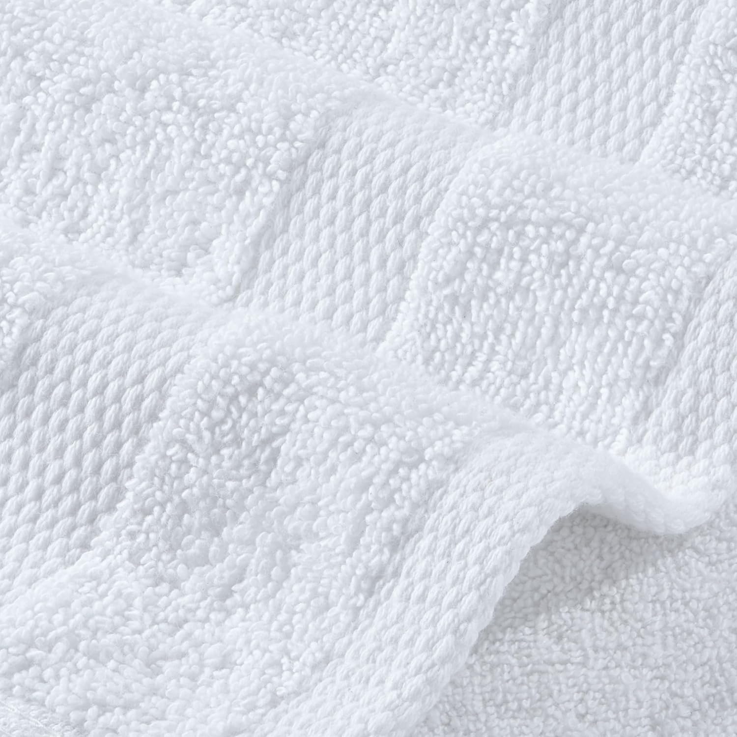 White Classic Washcloths for Face Body