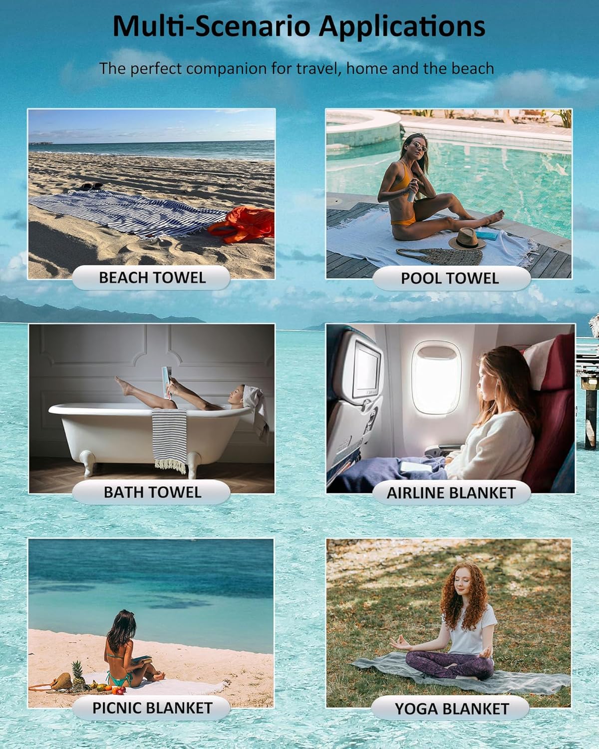 Premium Comfort Beach Towel