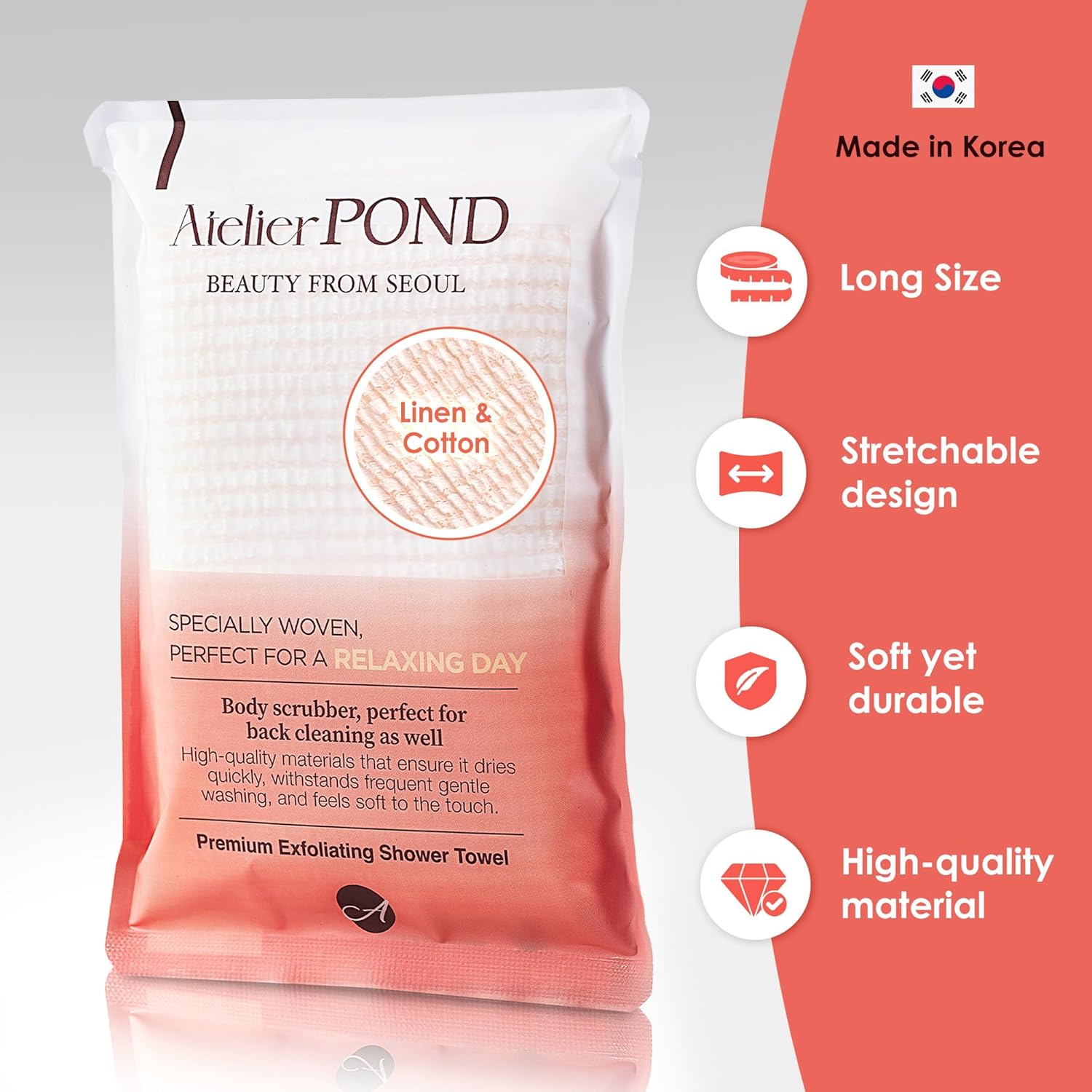 Korean Exfoliating Washcloth