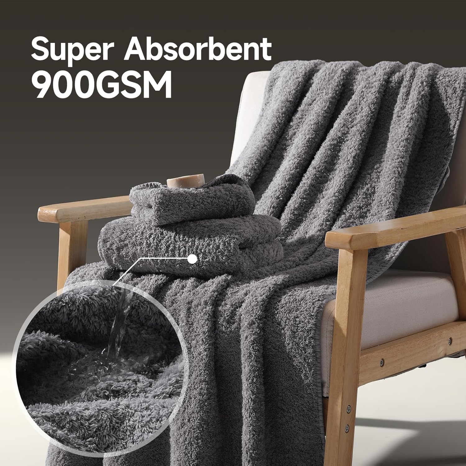 900GSM Luxury Thickness Bath Towels