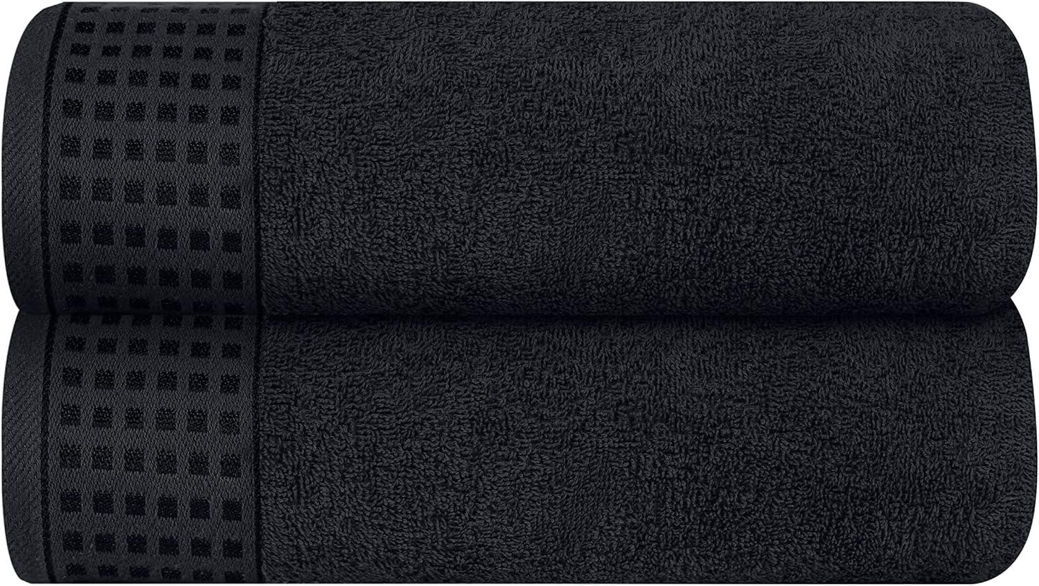 GLAMBURGOversized Cotton Bath Towels Set - Ultra Soft Quick Dry Durable