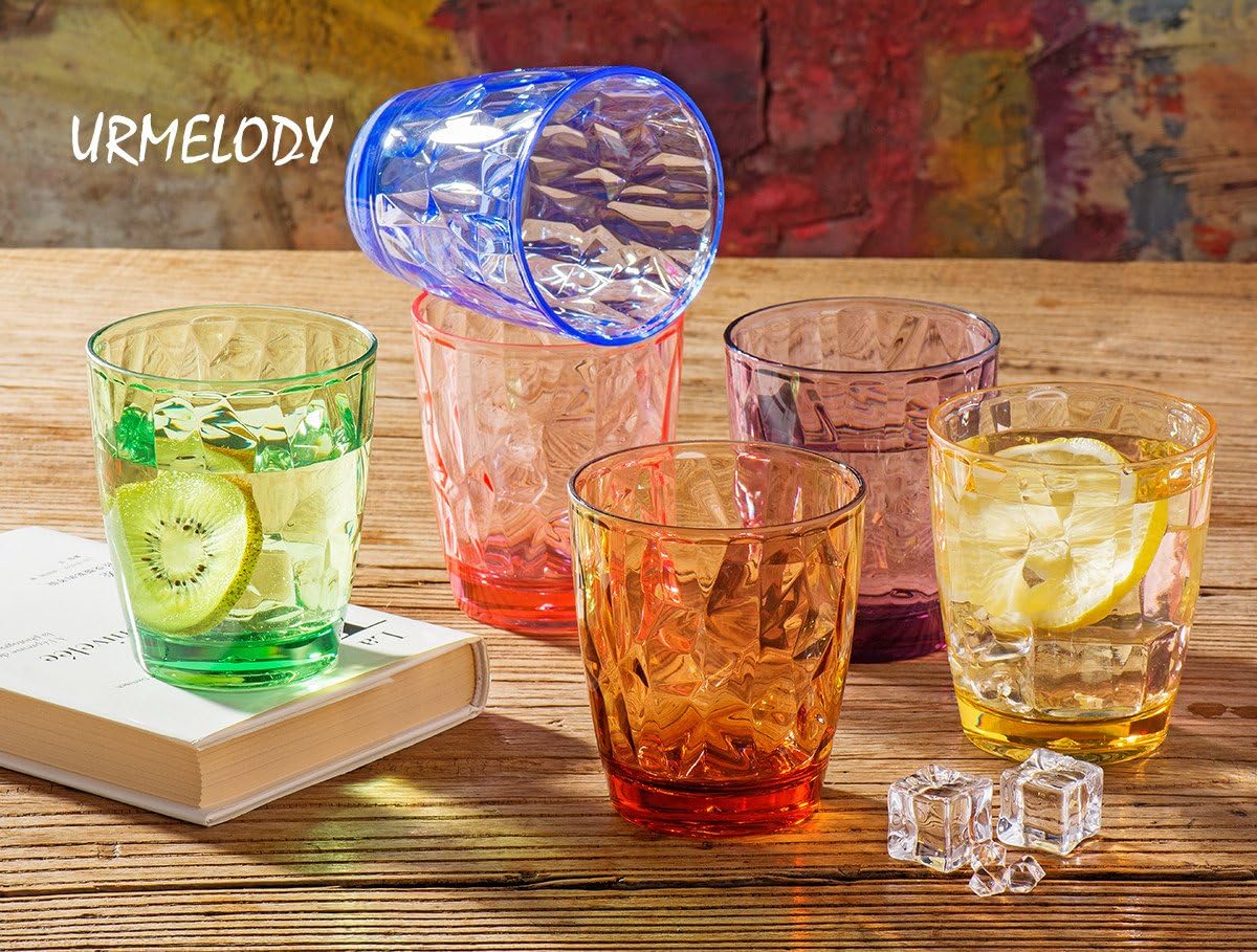 Stylish 11oz Acrylic Drinking Glass Set for Kids
