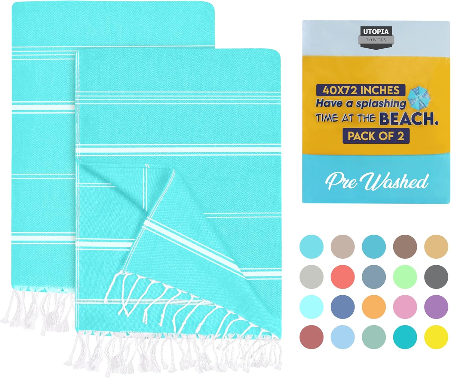 Utopia manufactures premium beach towels perfect for beach pool and travel