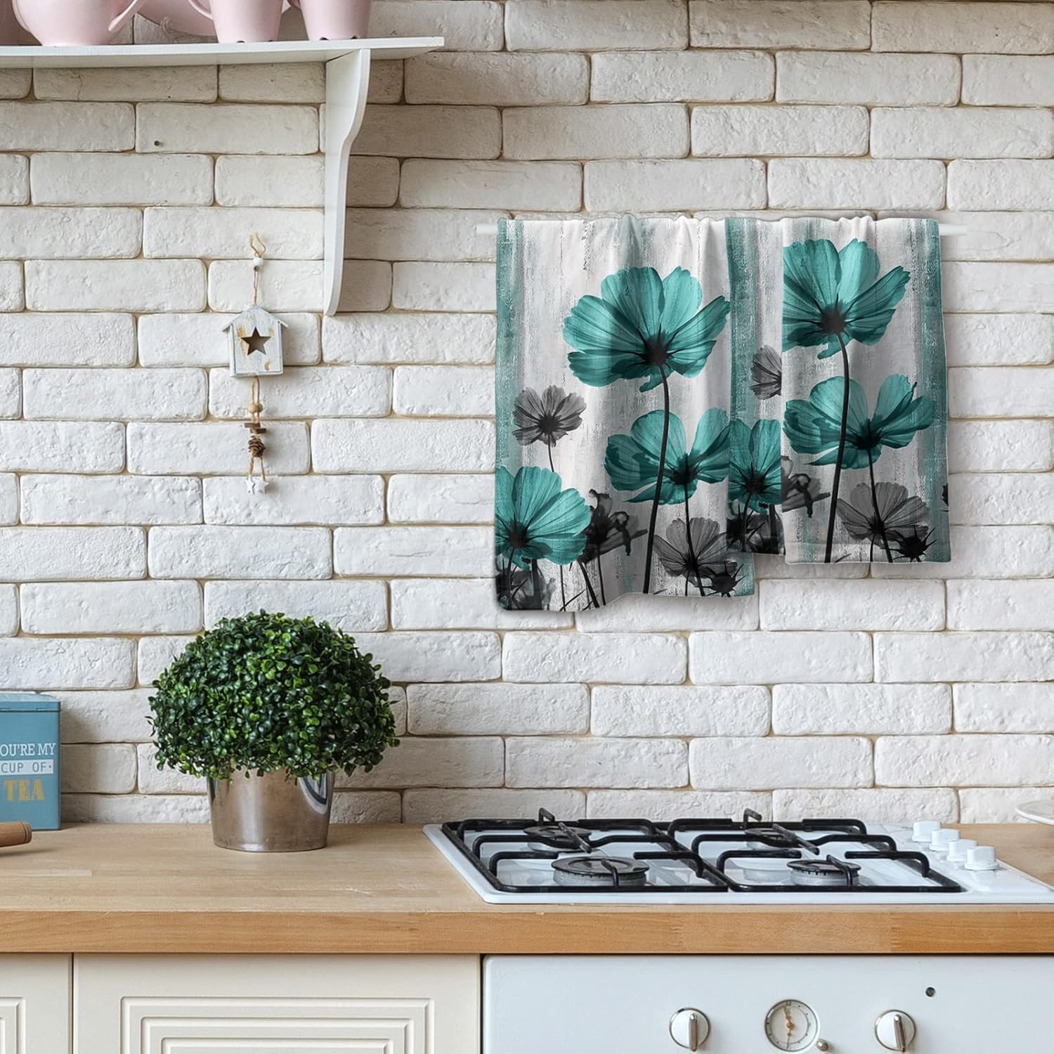 Elegant Floral Towels Set for Bathroom and Beyond