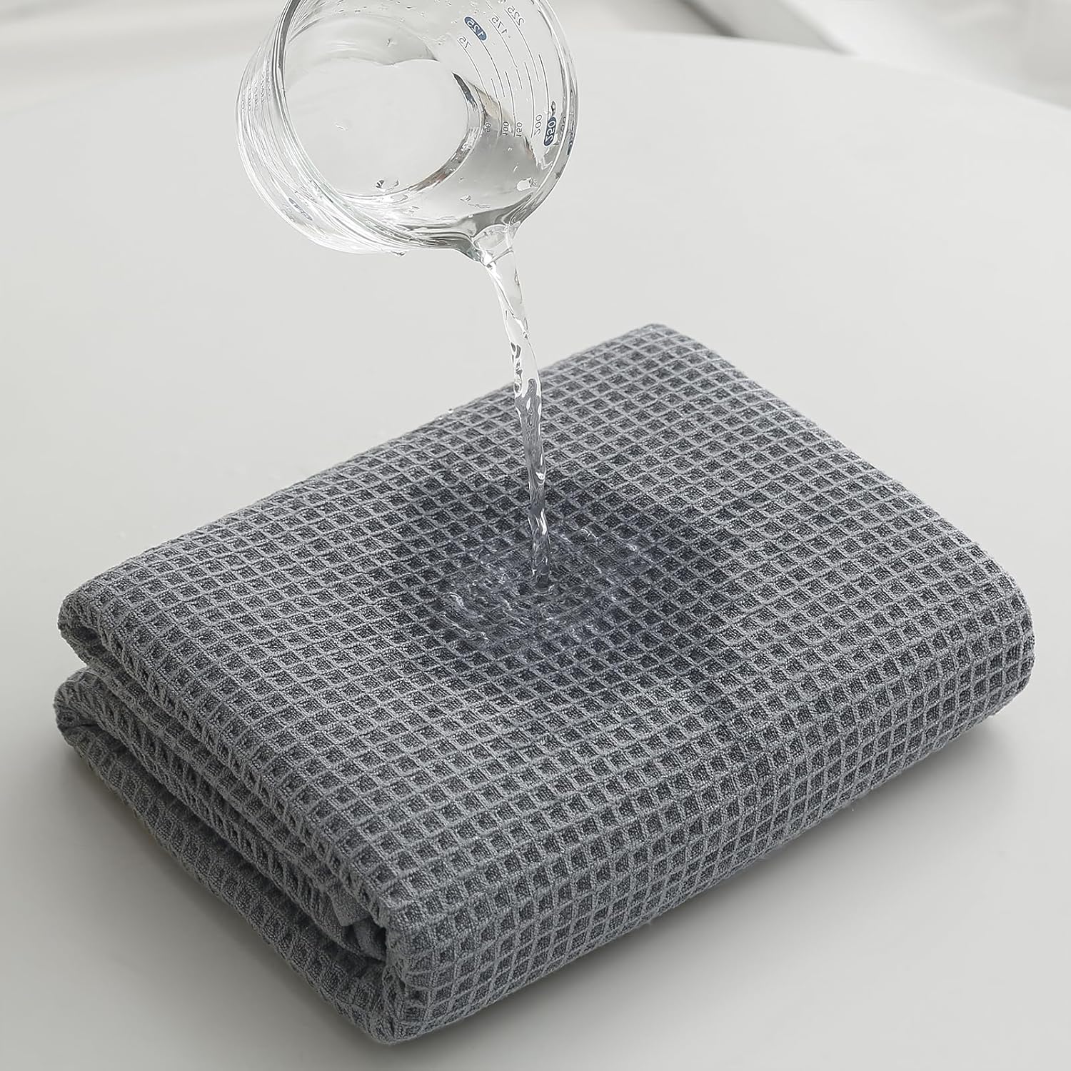 XIQ Oversized Waffle Weave Bath Towels