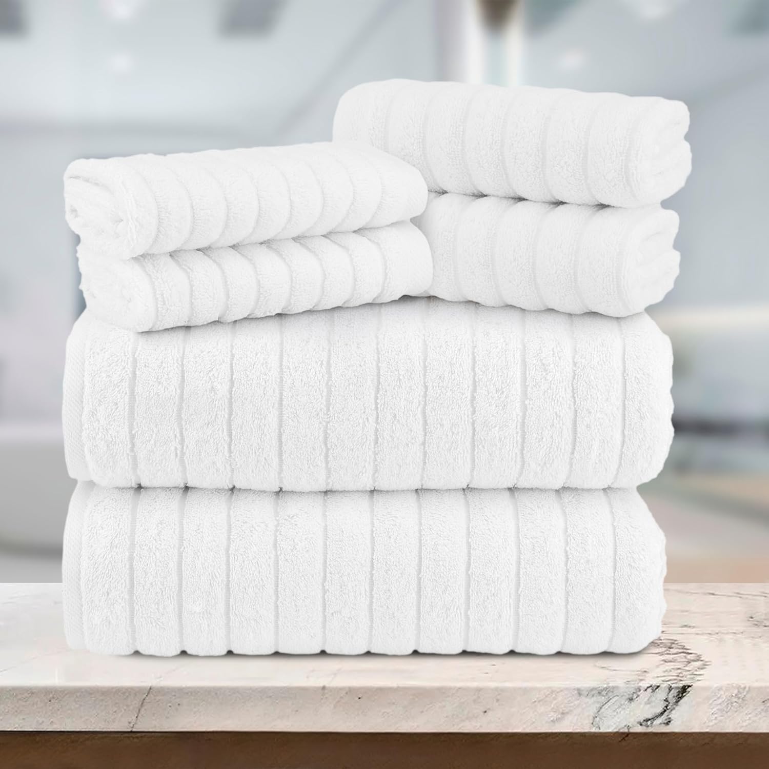 Elegant Luxury Turkish Cotton Bath Towels