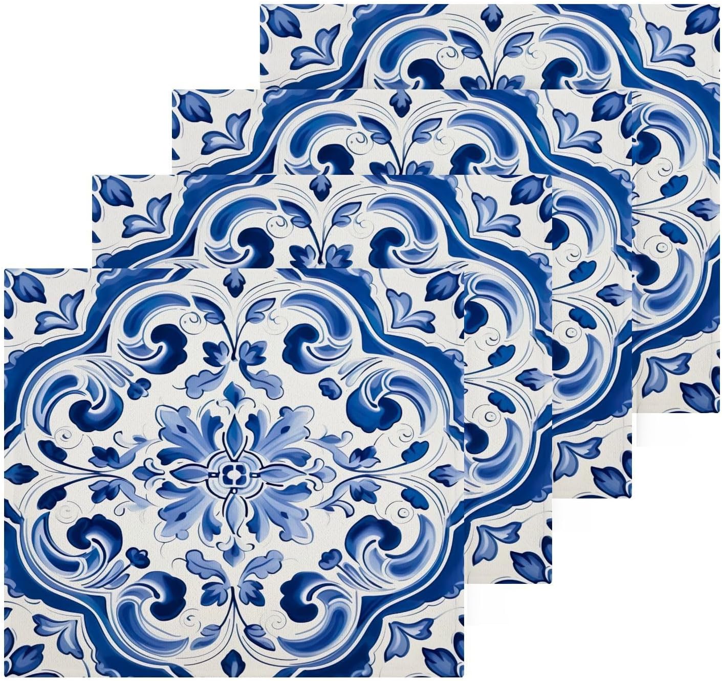 Mandala Washcloth Set - Soft Absorbent Washable for Baby More