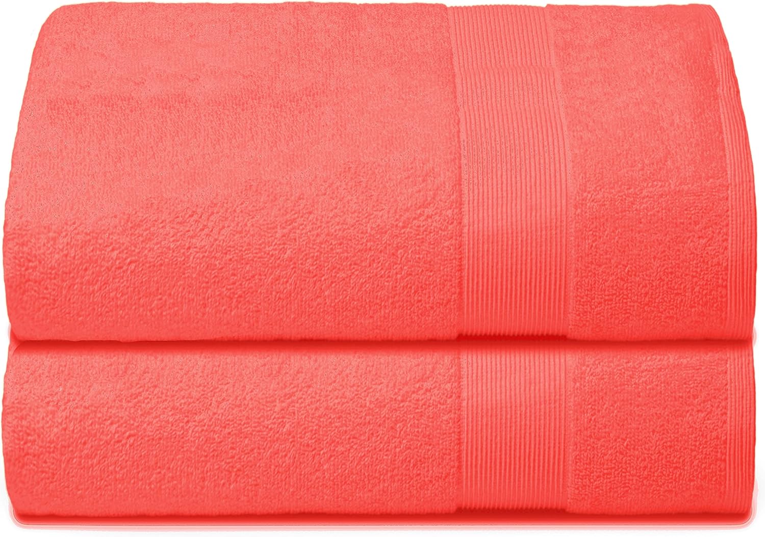 Belizzi Home Premium Cotton Bath Sheet Set 35x70 - 100 Pure Cotton