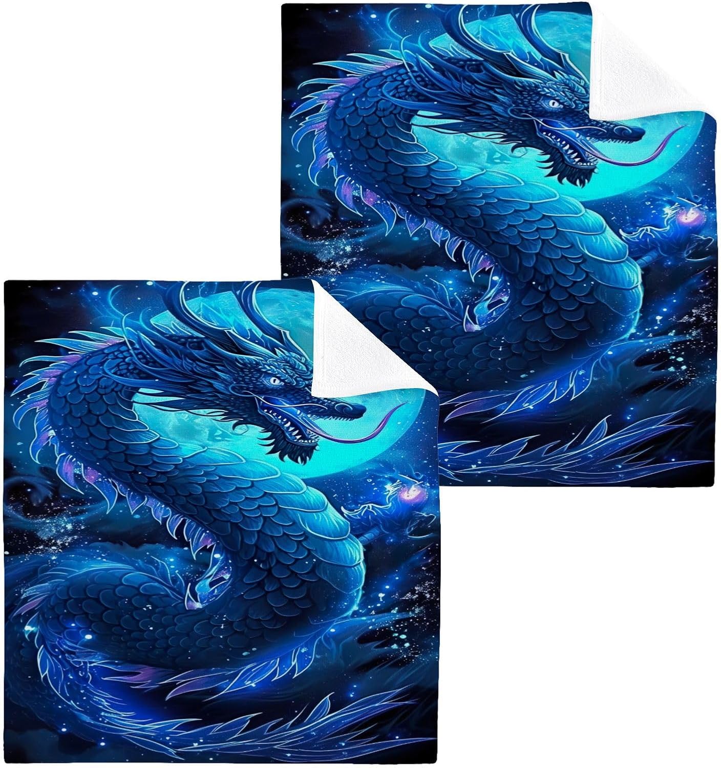 Dragon Washcloth 12x12