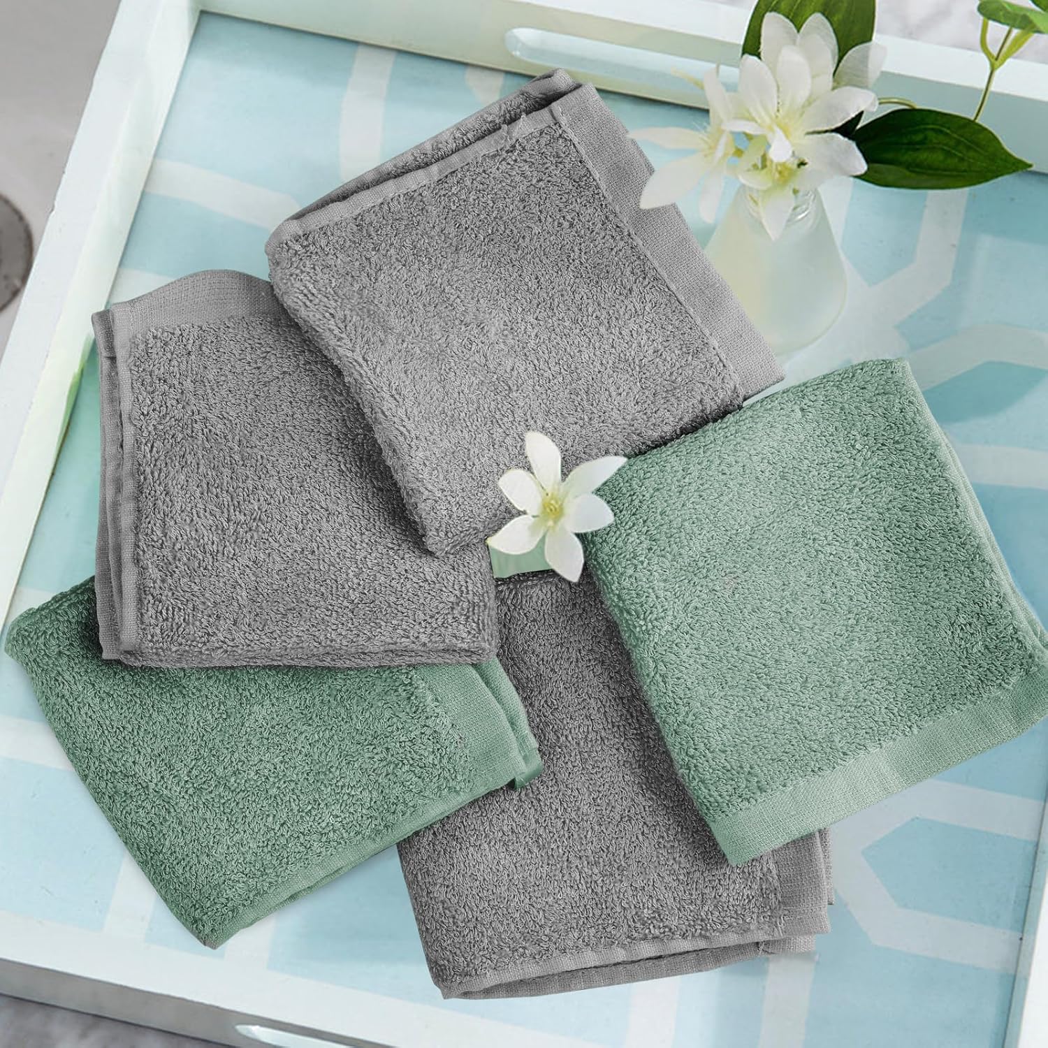 Luxury Washcloth Towel Set 10 Pack