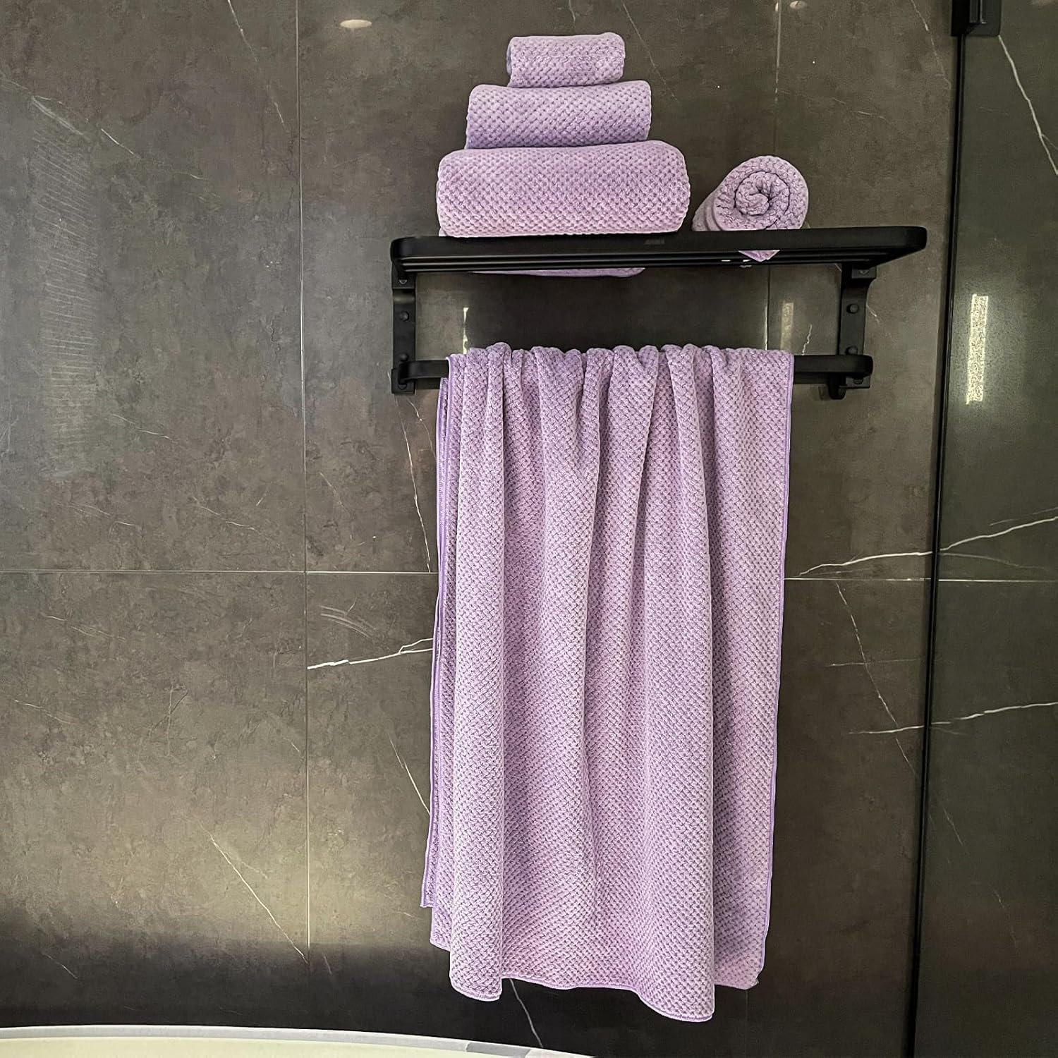 Do you need a soft luxurious bath towel 40x80 inches double-sided microfiber