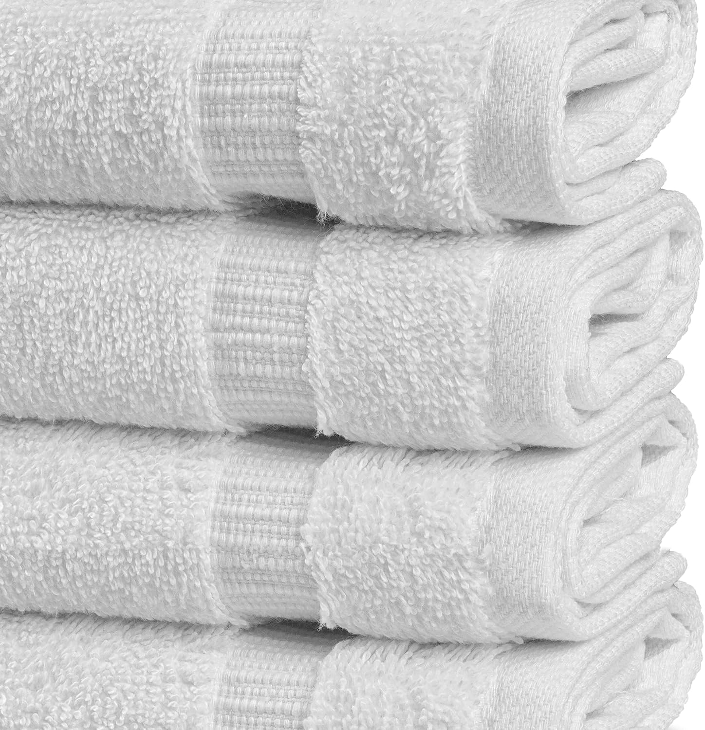 Chakir Turkish Linens Luxury 4-Piece Washcloths