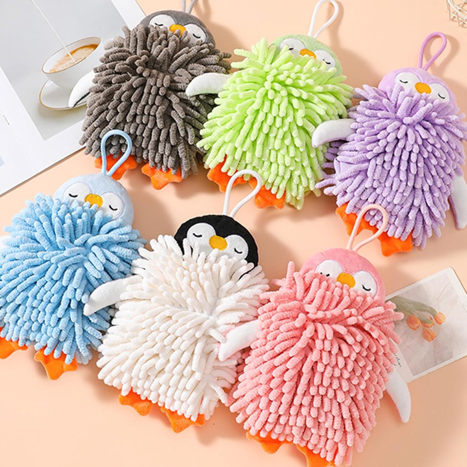 Perfect Cartoon Design Hand Towels with Microfiber Absorption