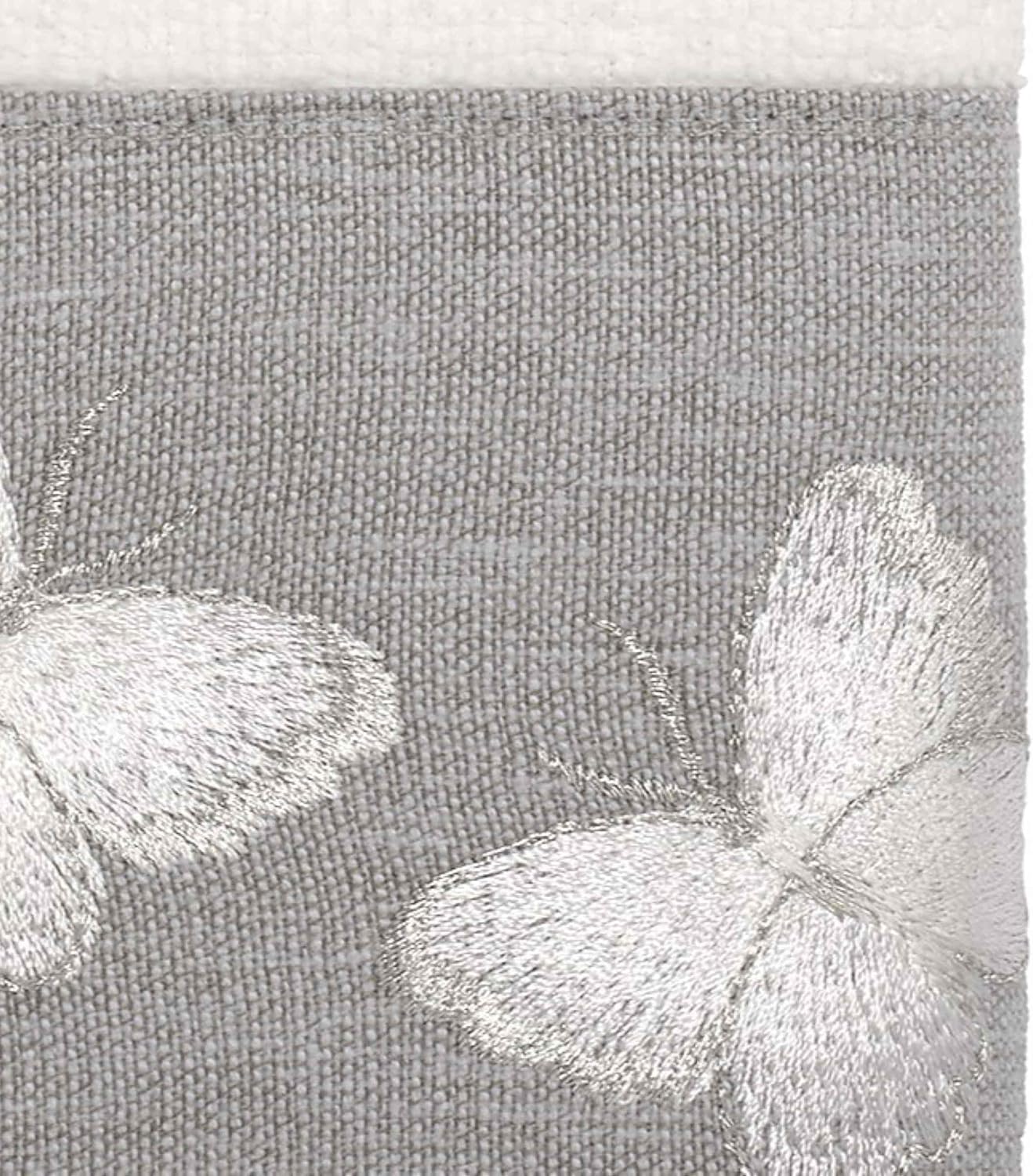 Avanti Linens - Soft Absorbent Fingertip Towel Yara Collection White