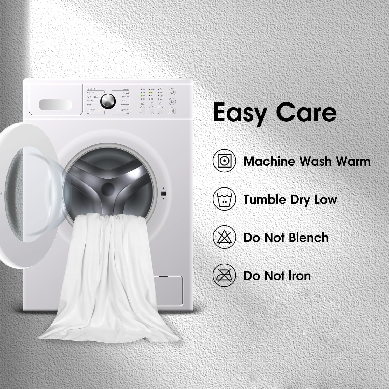 Genuine Microfiber Bath Towels Oversized Fast Dry Soft 2-Piece Set