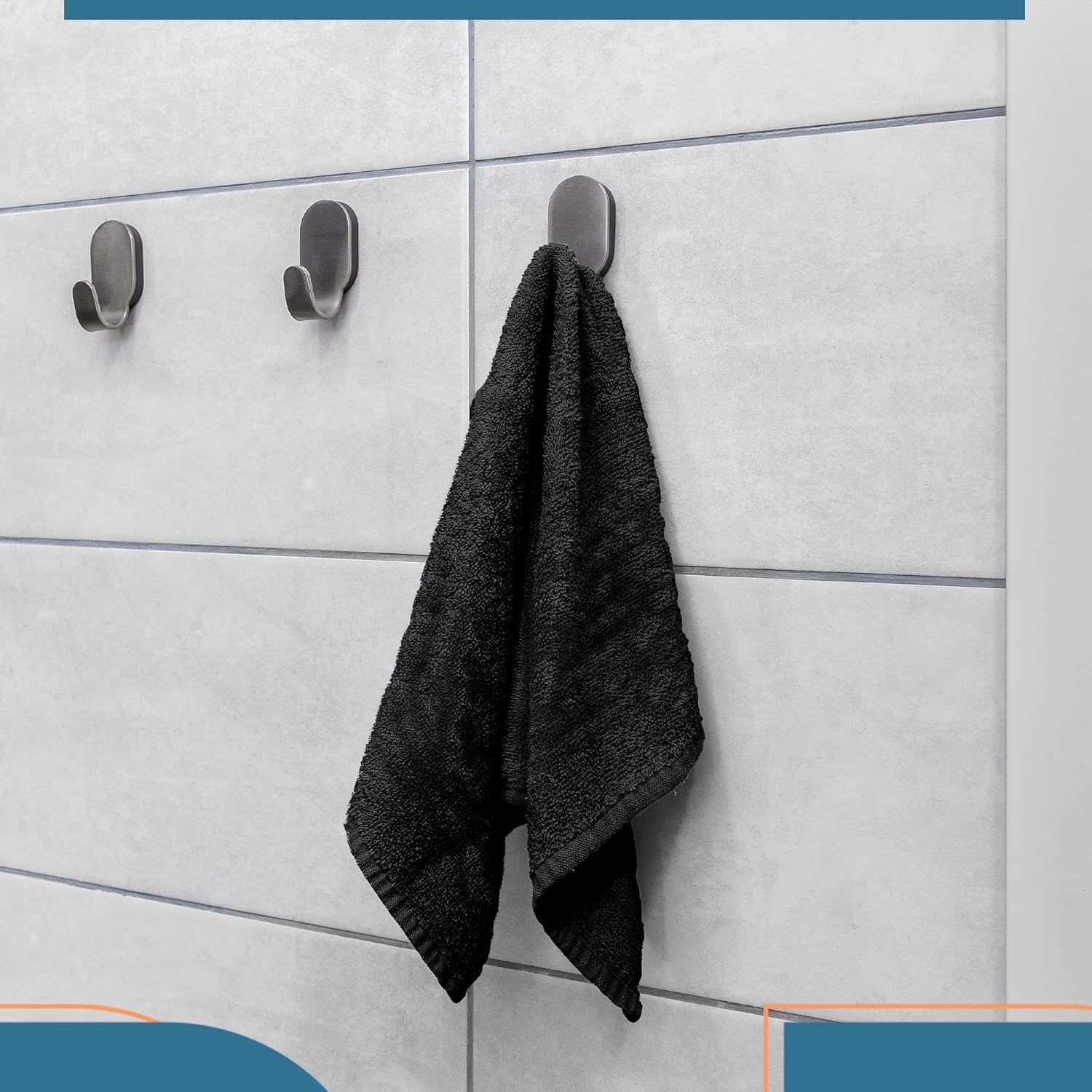Batex 100 Cotton Terry Velour Fingertip Towels Set of 4