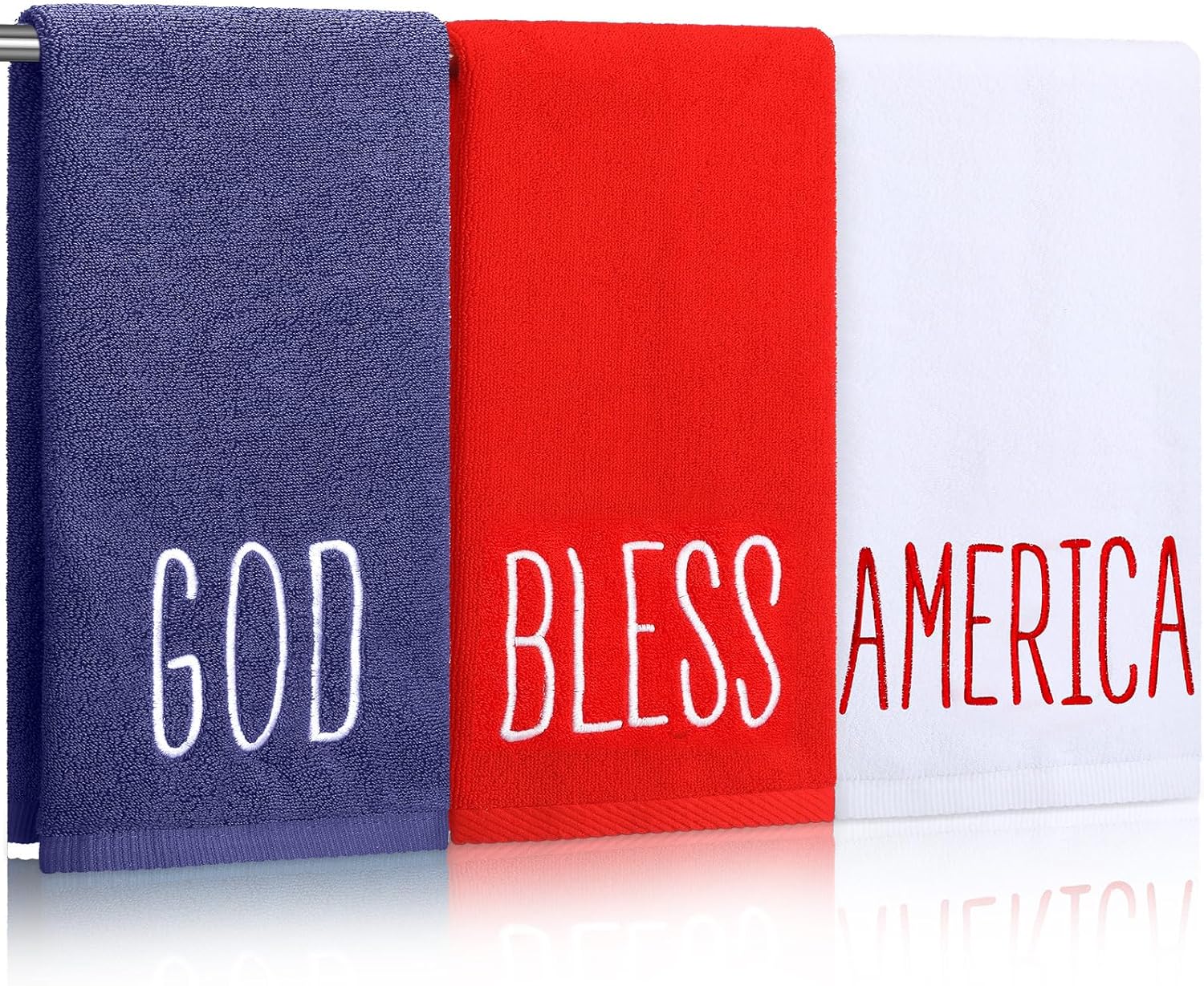 Patriotic Hand Towels for Independence Day