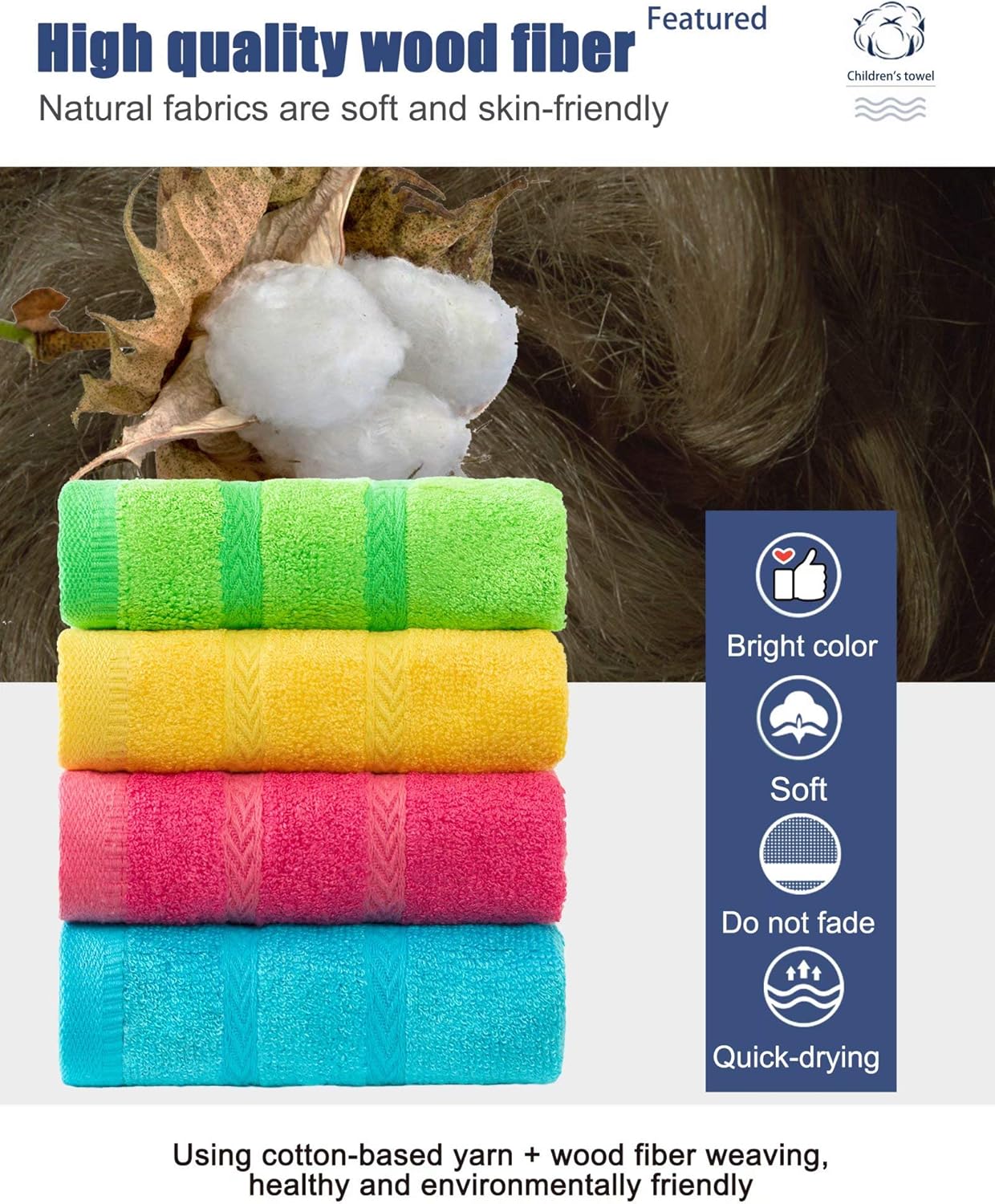 Premium 10x18 Inch Fingertip Towels