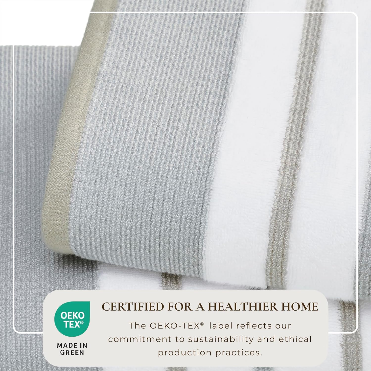 Luxury Cotton Bath Towels Set - Great Bay Home