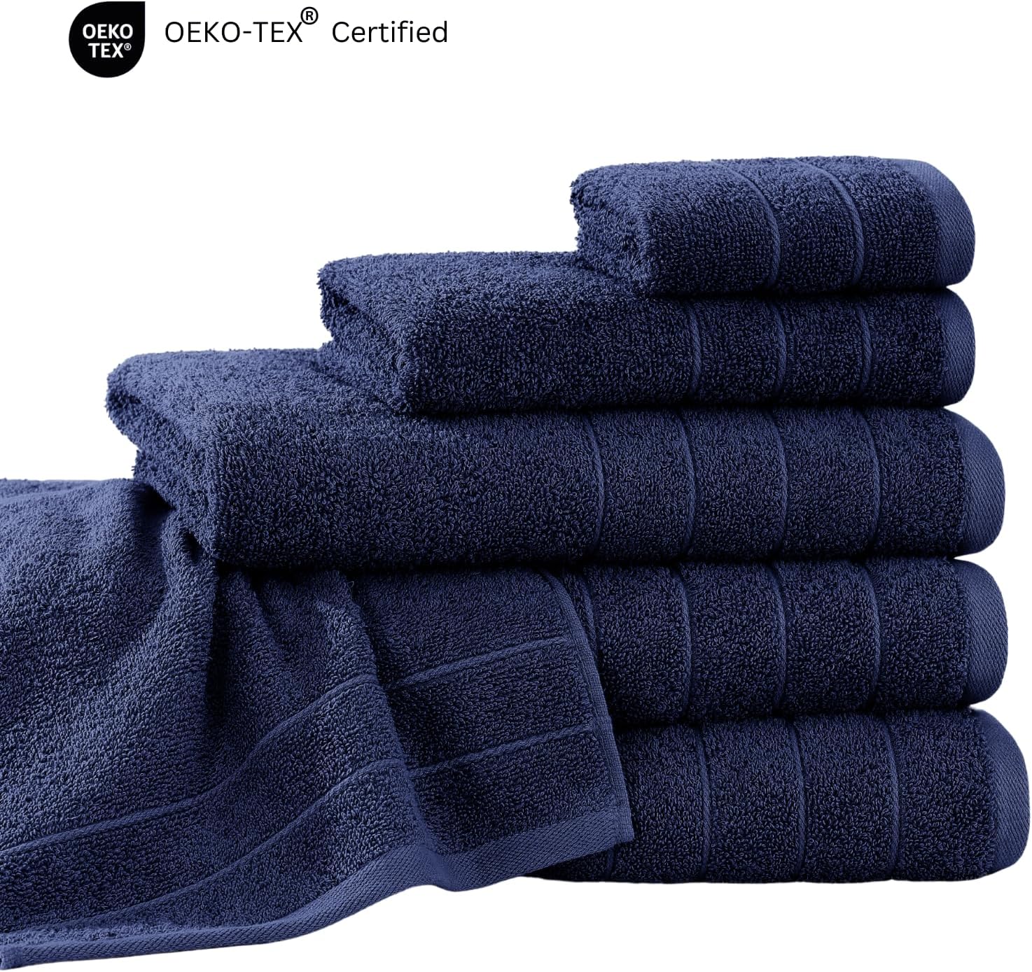 Casa Platino 100 Mercerized Cotton Towels Soft Absorbent and Sustainably Made