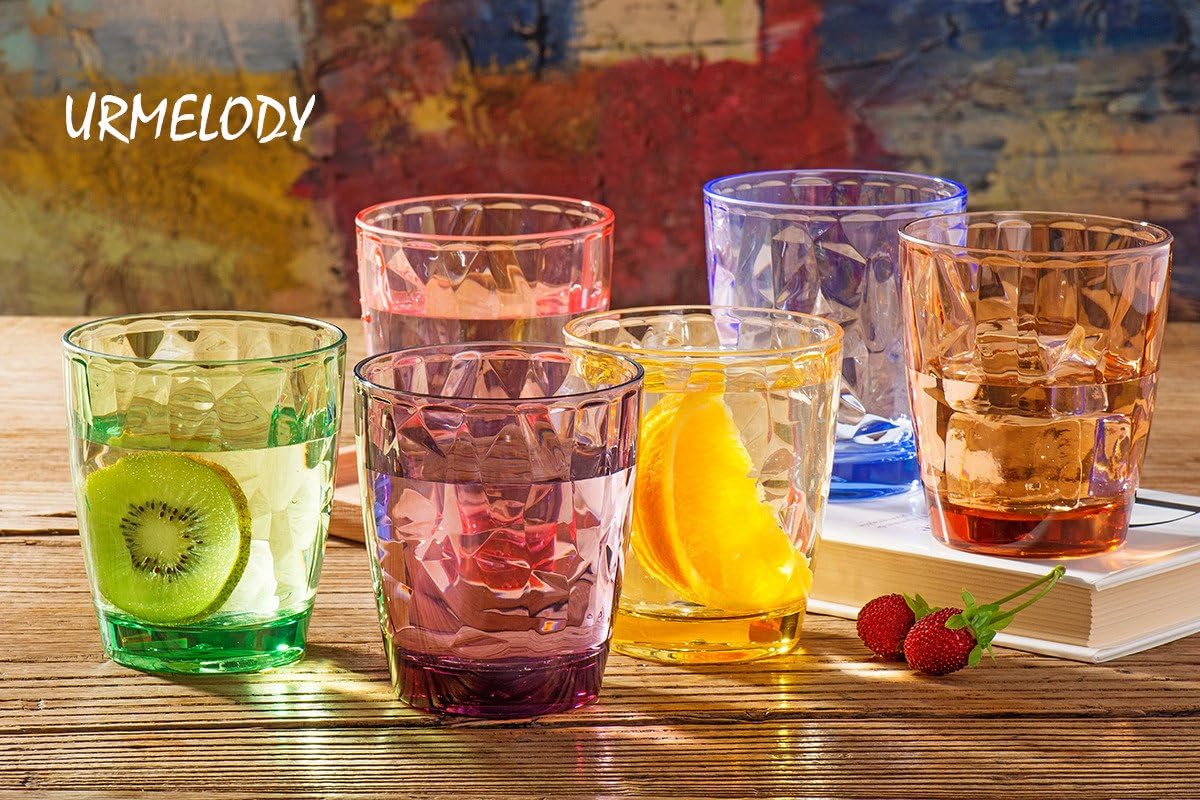 Stylish 11oz Acrylic Drinking Glass Set for Kids