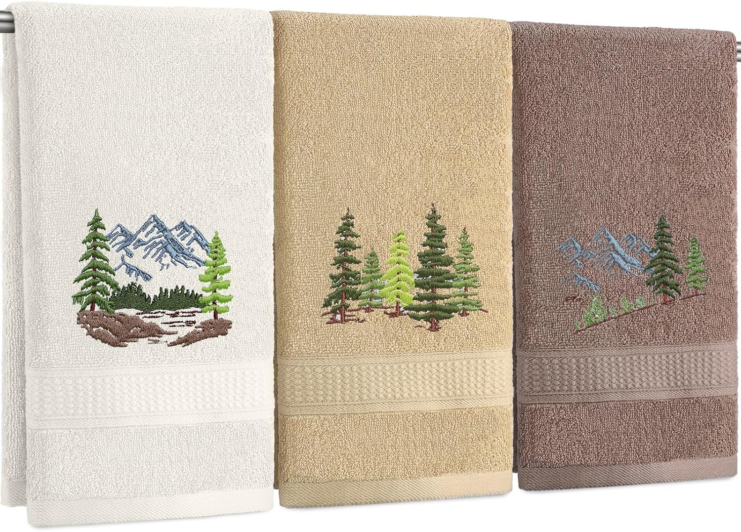 3-Piece Mountain Hand Towels
