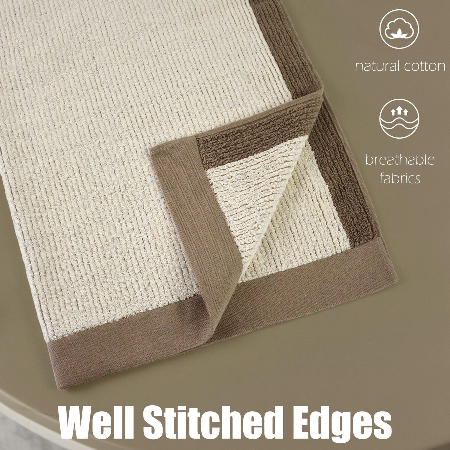 Luxury Ultra-Soft Bath Towels for Quick Dry Style