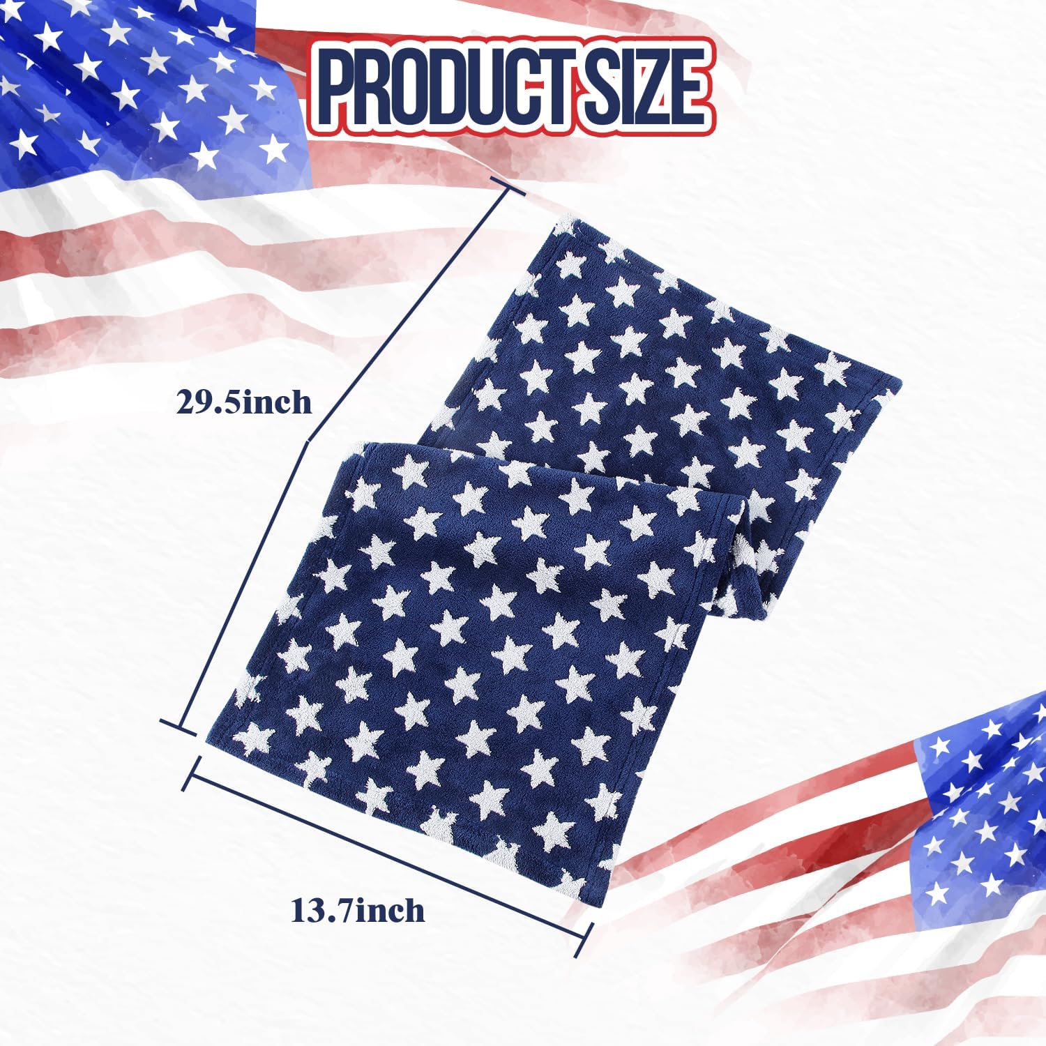 Patriotic 4th of July Towels Set for USA Independence Day