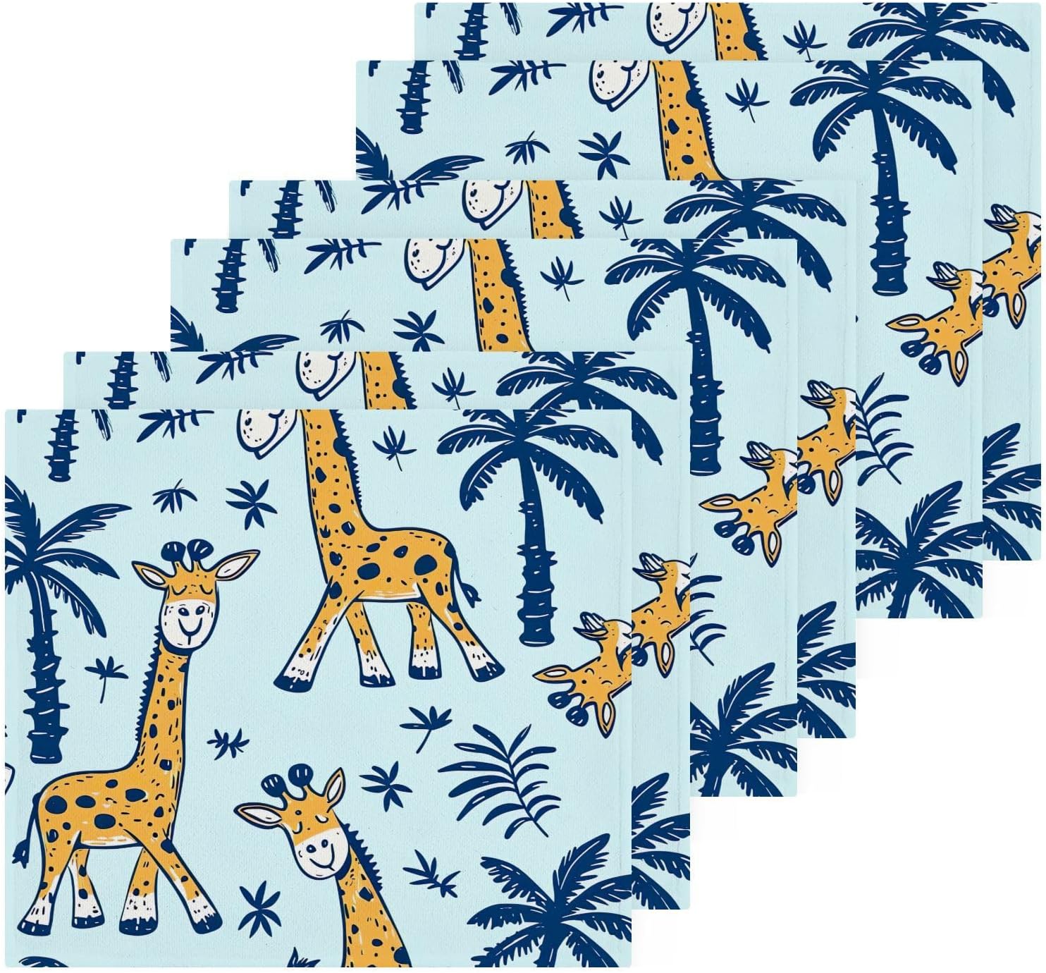 Yetasbin Giraffe Washcloth 2 Pack