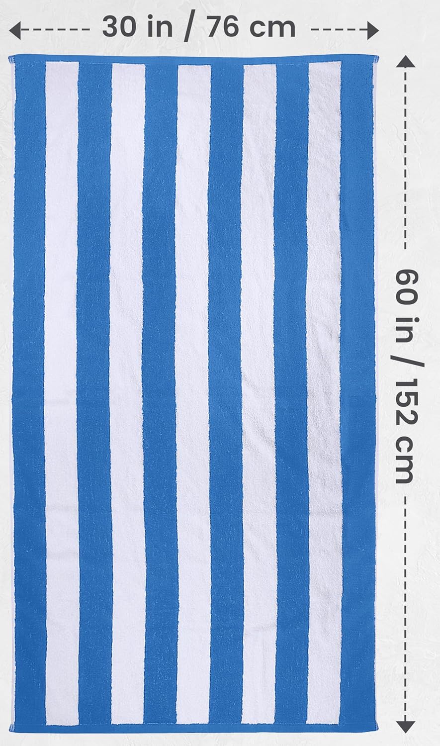 Utopia Cabana Stripe Beach Towels - 4-Piece Set