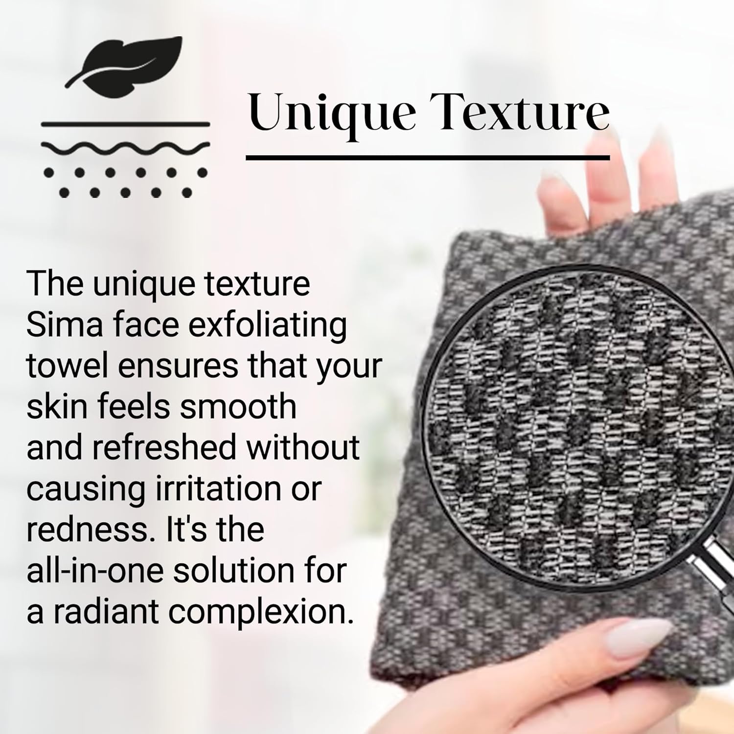 Effortless Exfoliation with Sima Body Scrub Towel