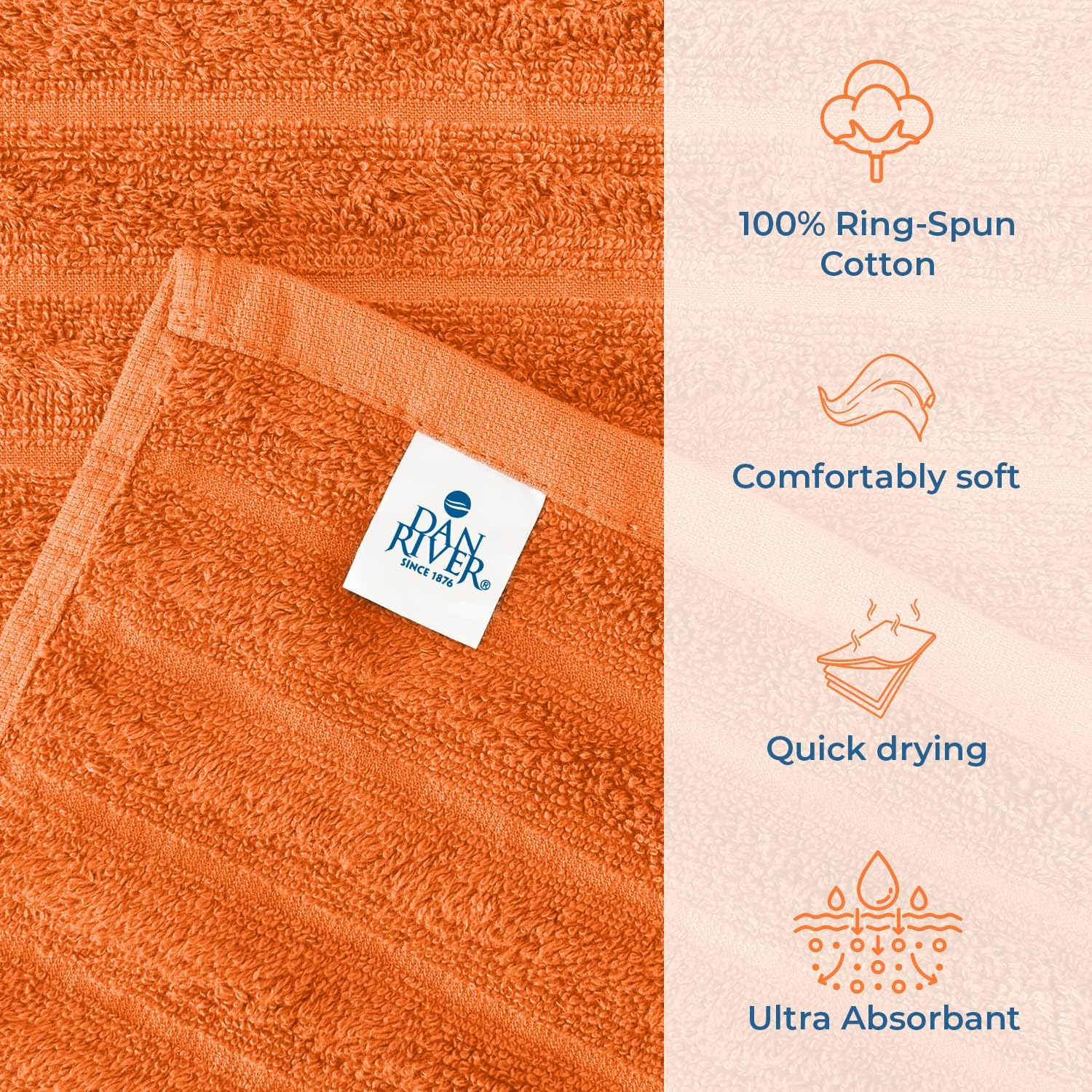 Luxury 100 Cotton Jumbo Bath Sheets Set