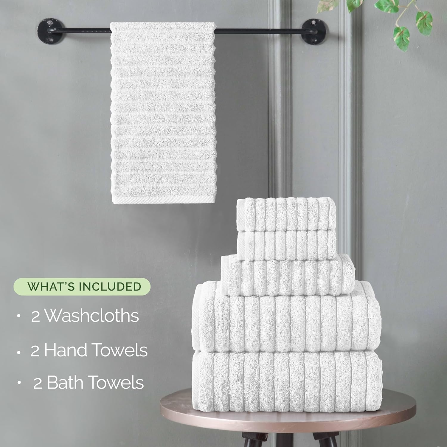 Elegant Luxury Turkish Cotton Bath Towels