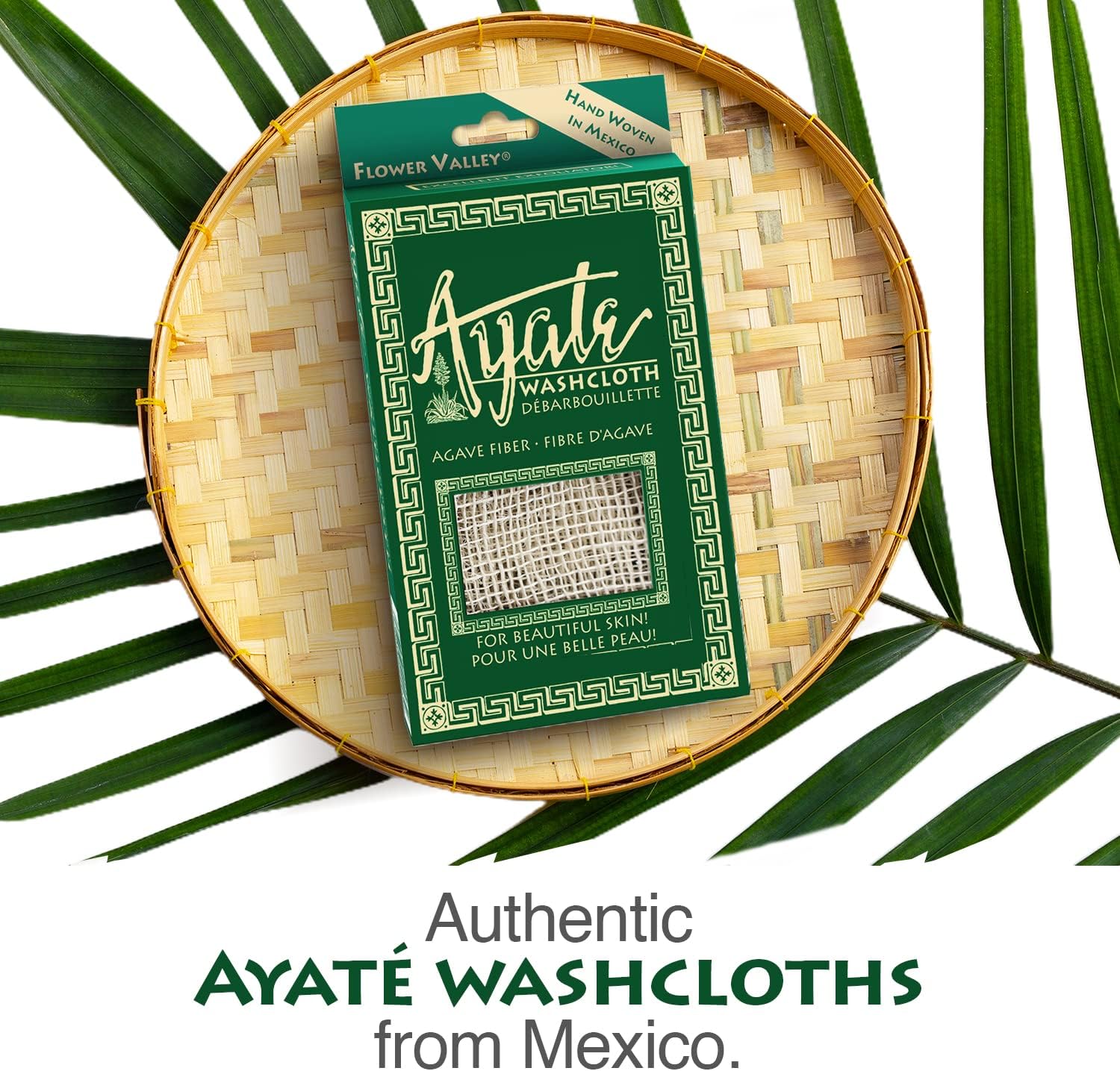 Premium Agave Exfoliating Face Body Washcloth for a Smooth Skin Experience