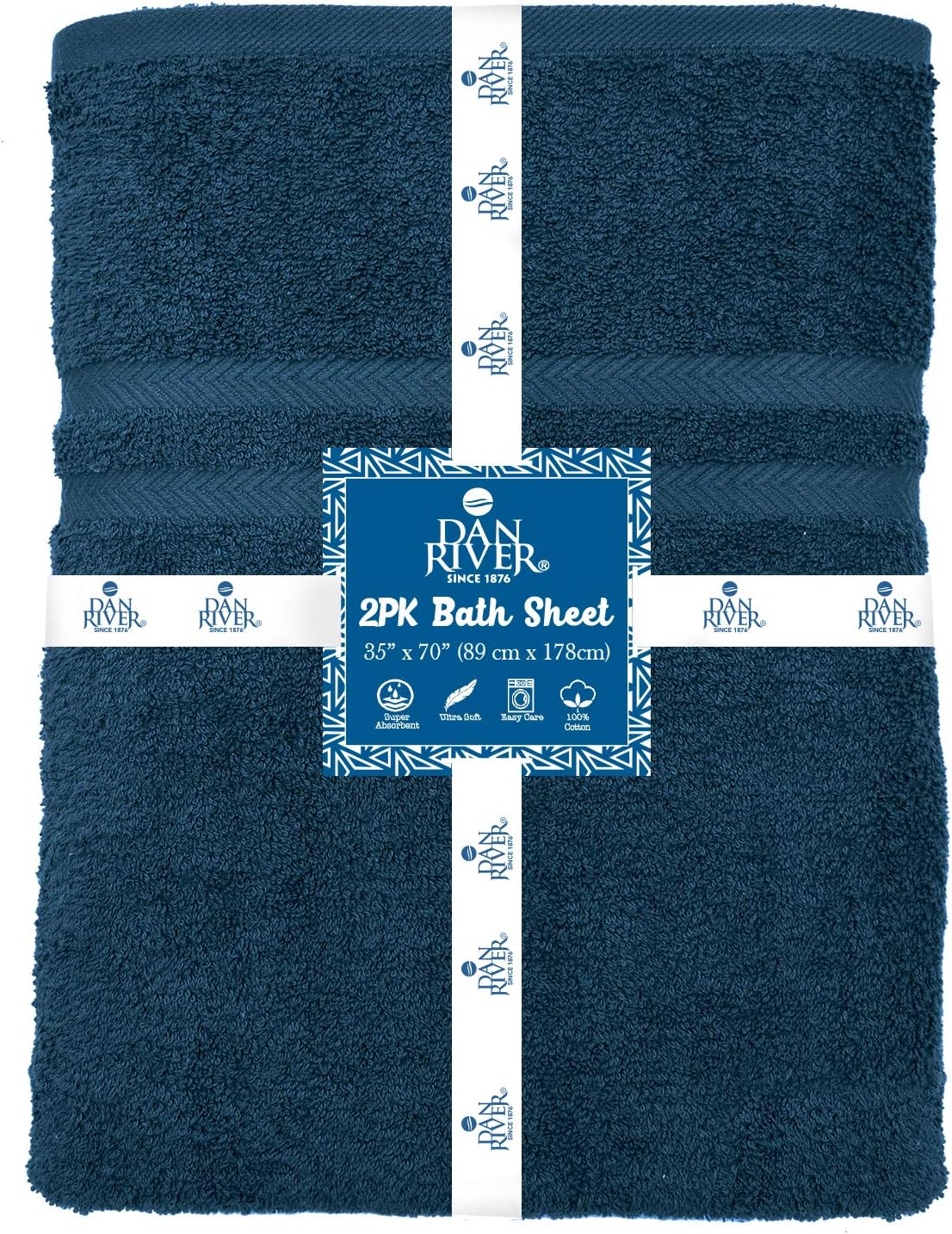 DAN RIVER 35x70 Bath Sheet Set