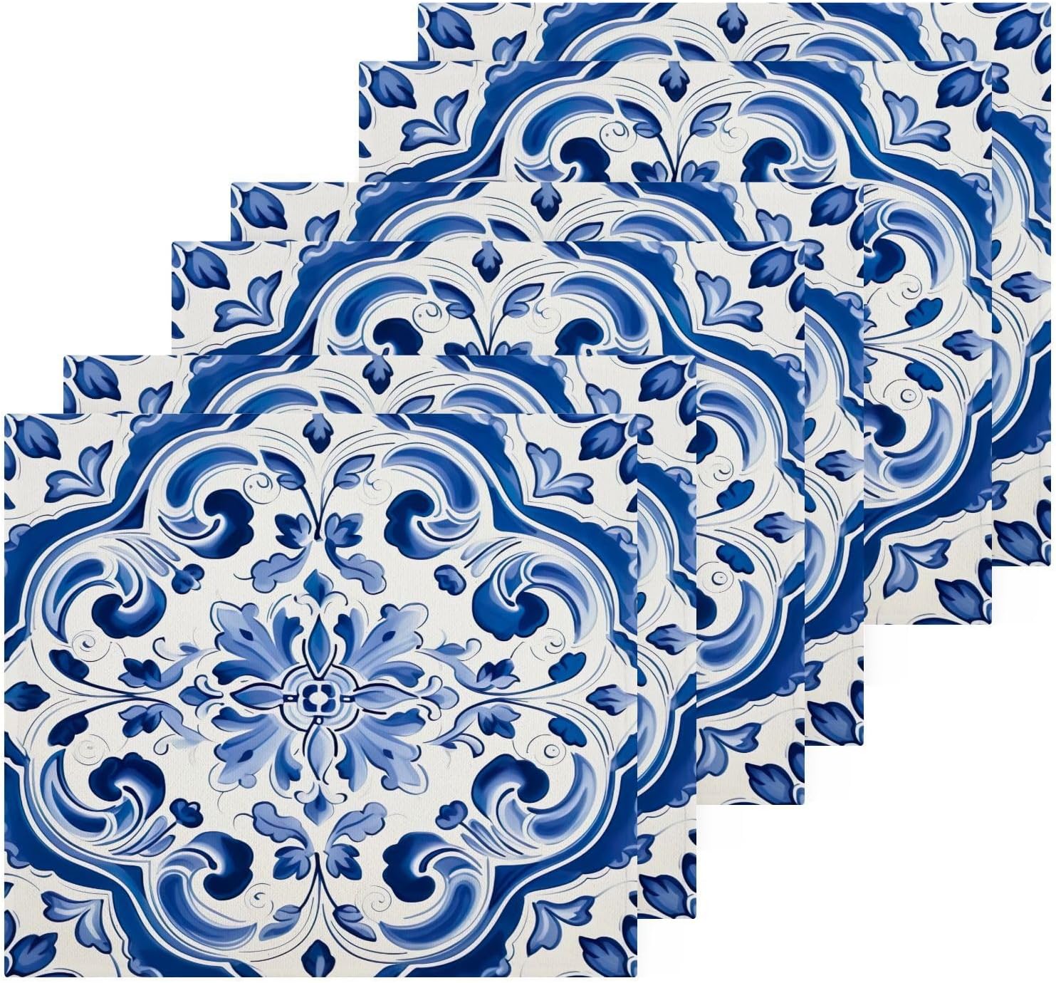 Mandala Washcloth Set - Soft Absorbent Washable for Baby More
