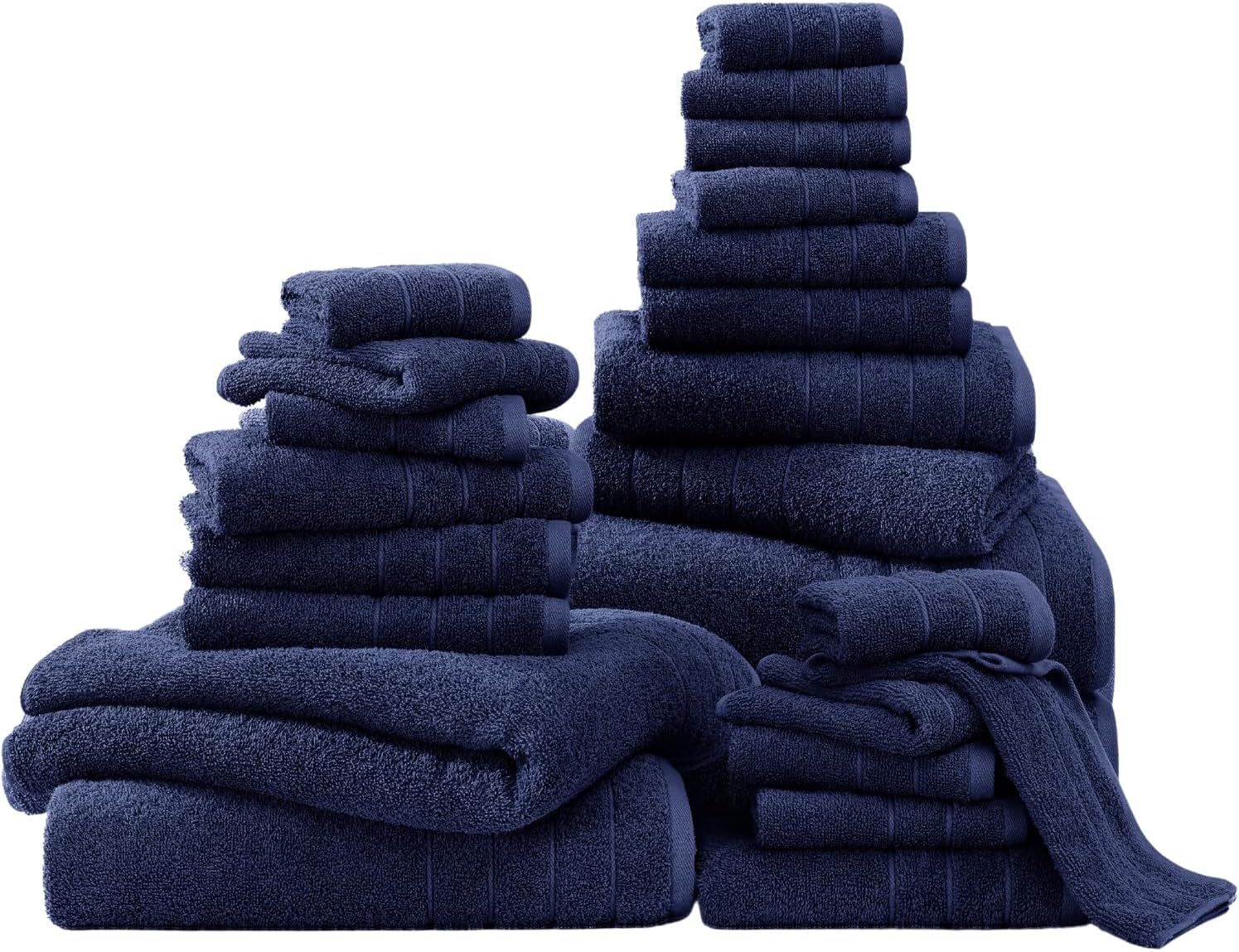 Casa Platino 100 Mercerized Cotton Towels Soft Absorbent and Sustainably Made